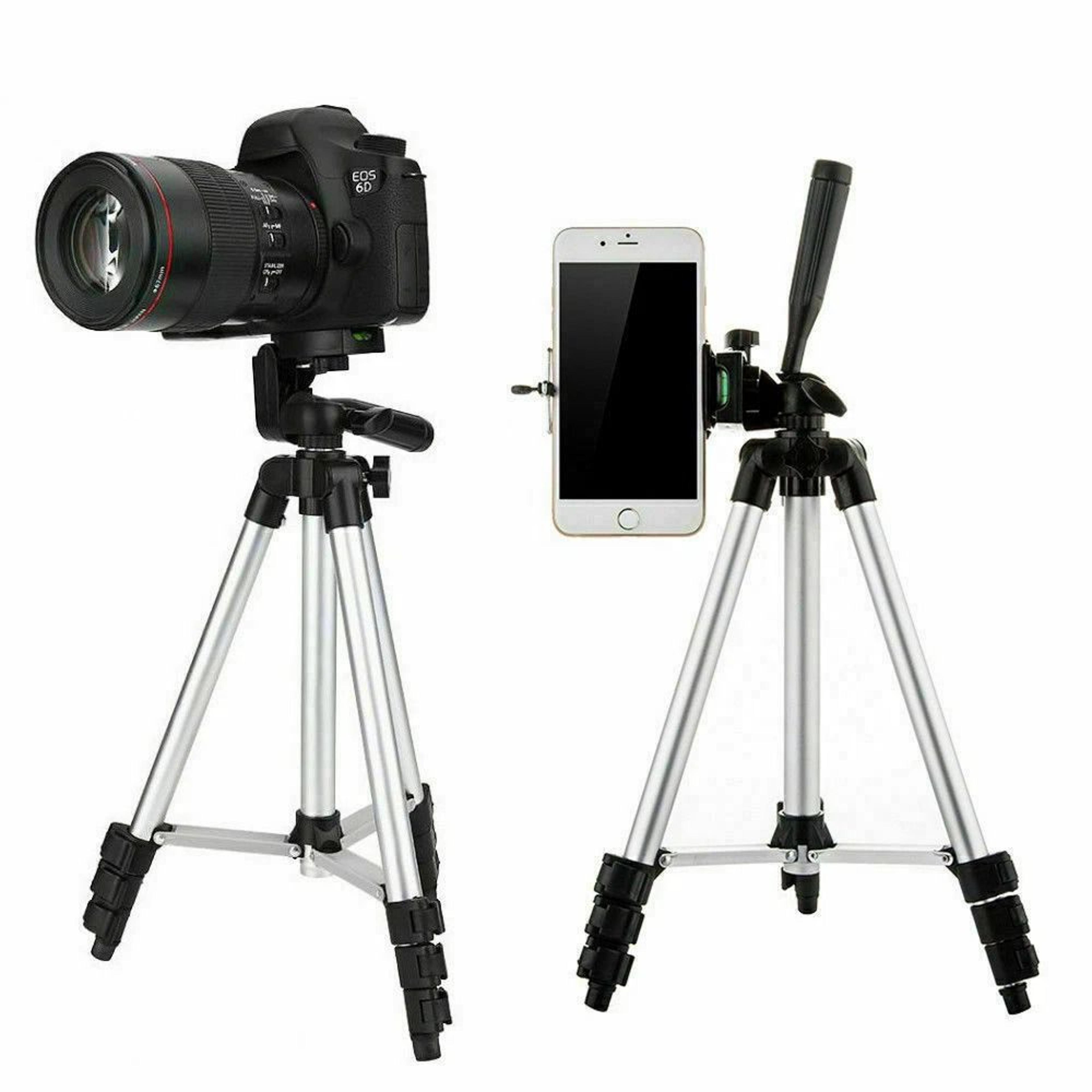 Stand Holder Mount Professional Camera Tripod For IPhone Samsung Cell Phone  Bag Included 7