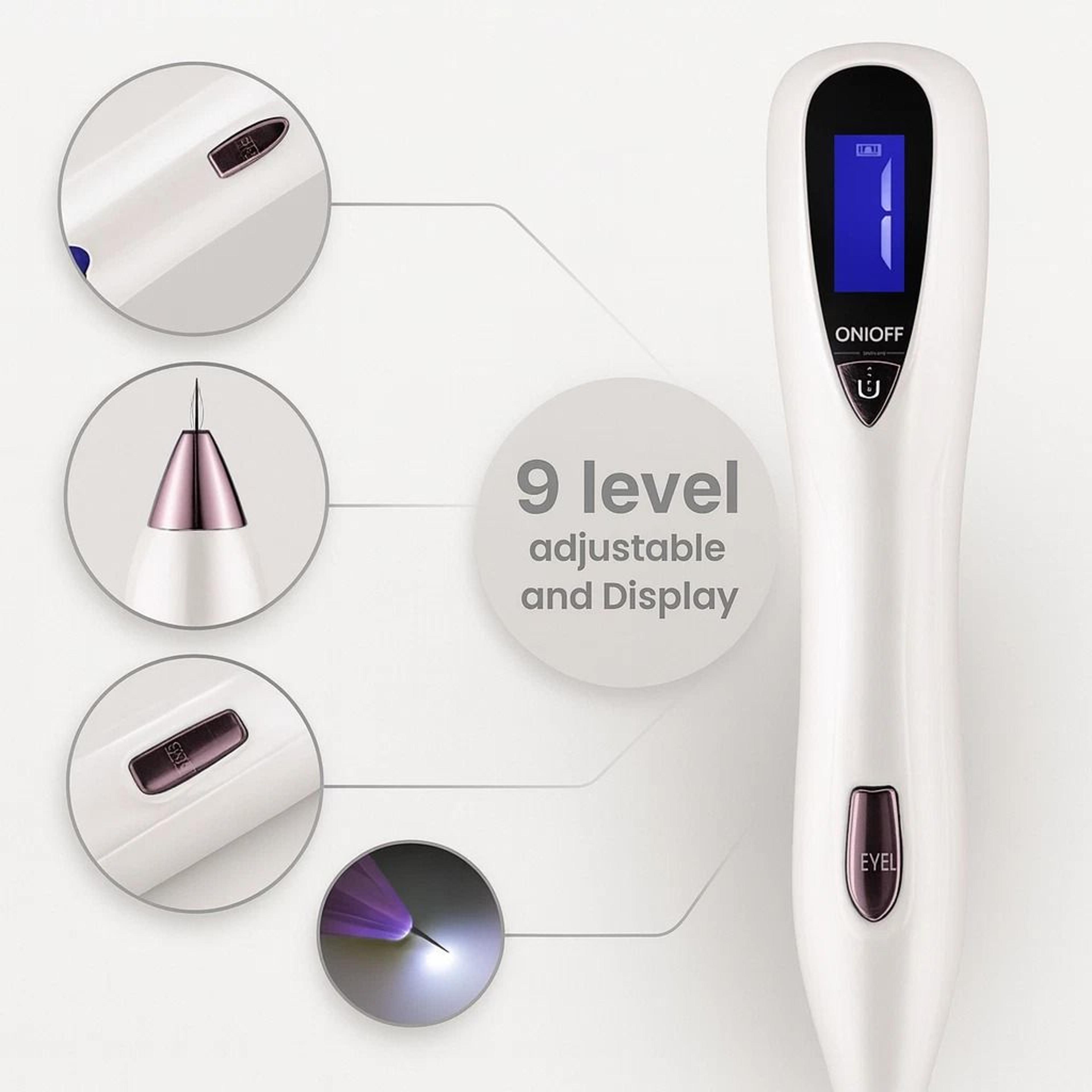 Plasma Pen AntiAging Treatment Tattoo  Wart Remover Skin Tag Solution 1