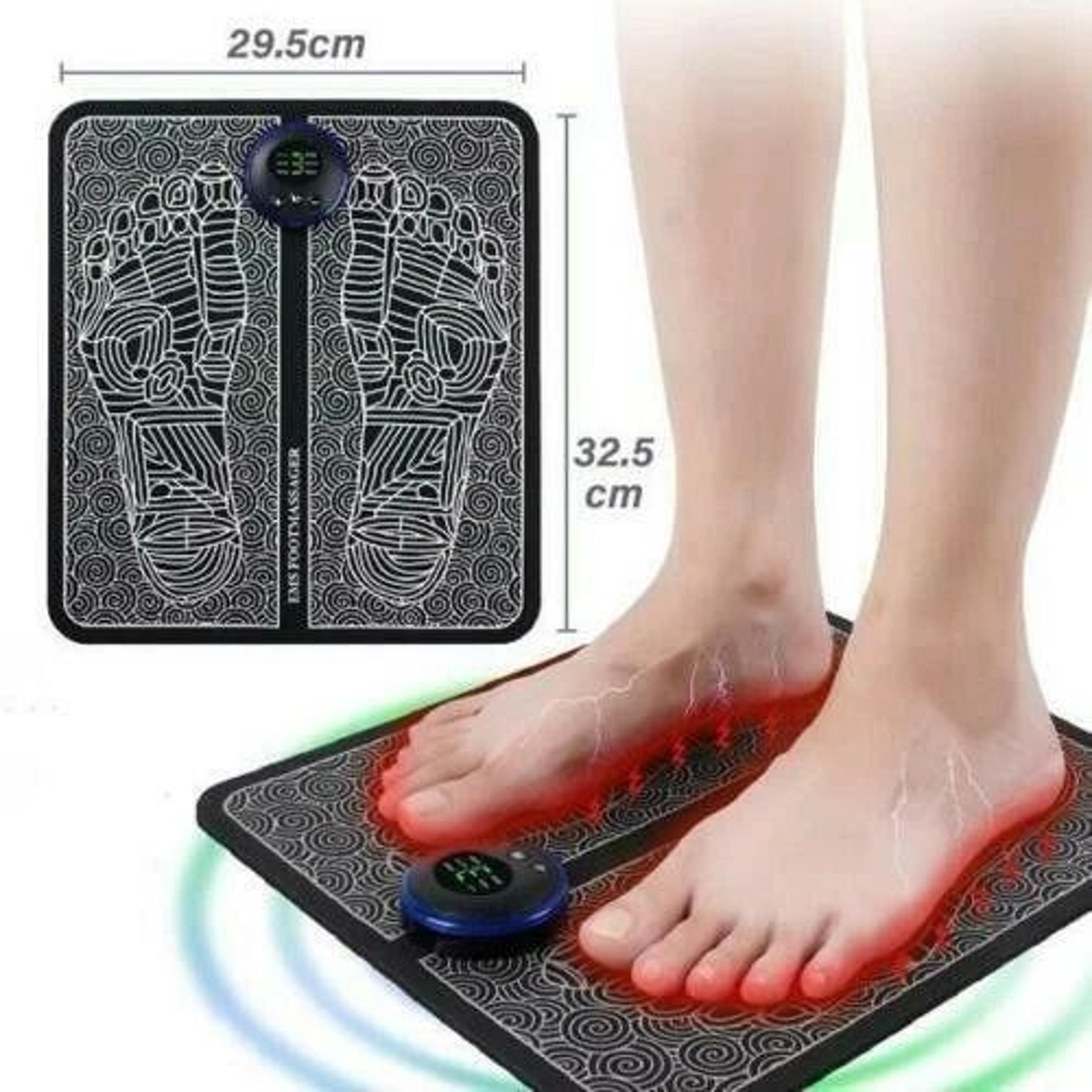 Electric Deep Kneading Muscle Pain Relax Machine EMS Foot Massager Leg Reshaping Therapy Device 1