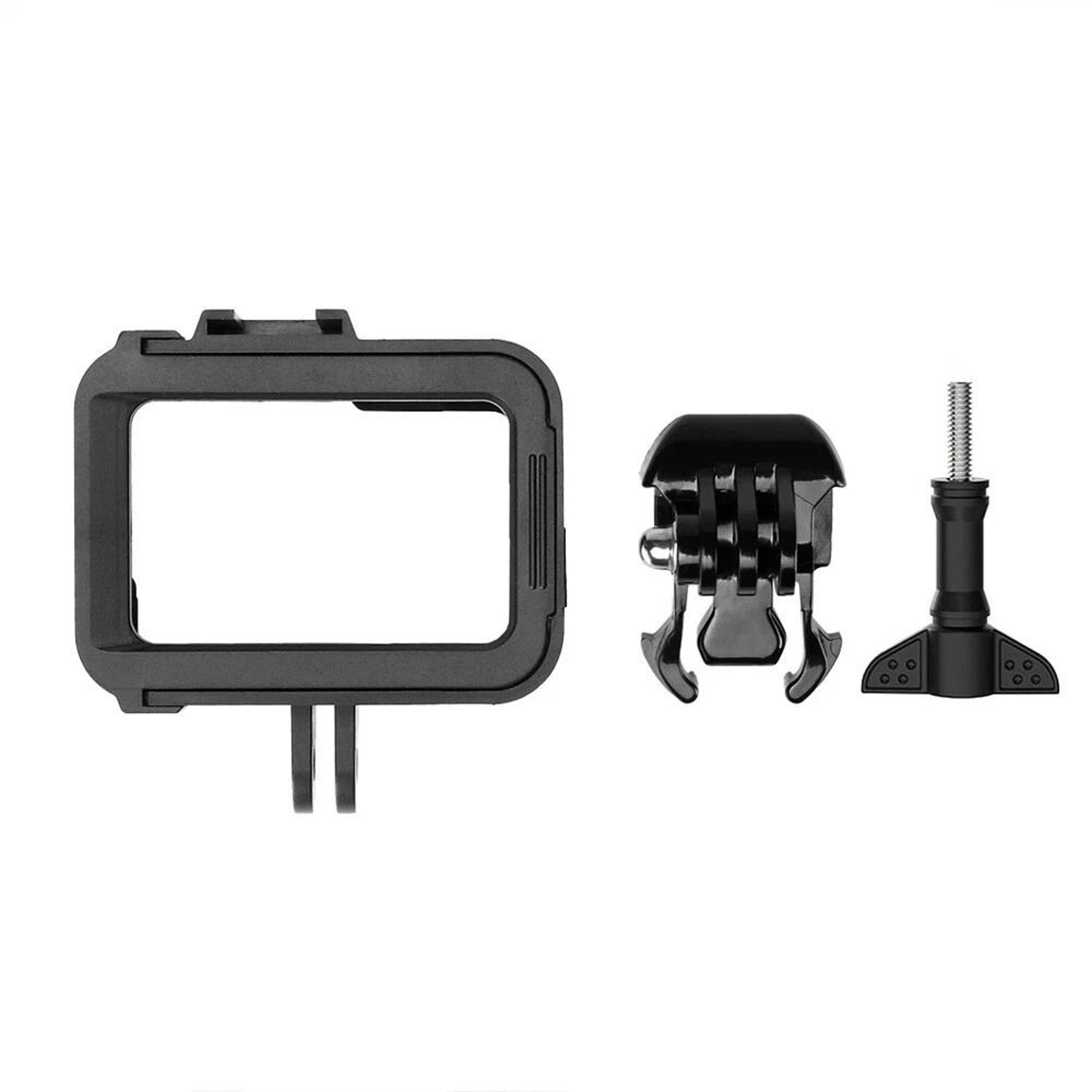 protective shell frame for gopro hero 8 black camera, accessories case cover