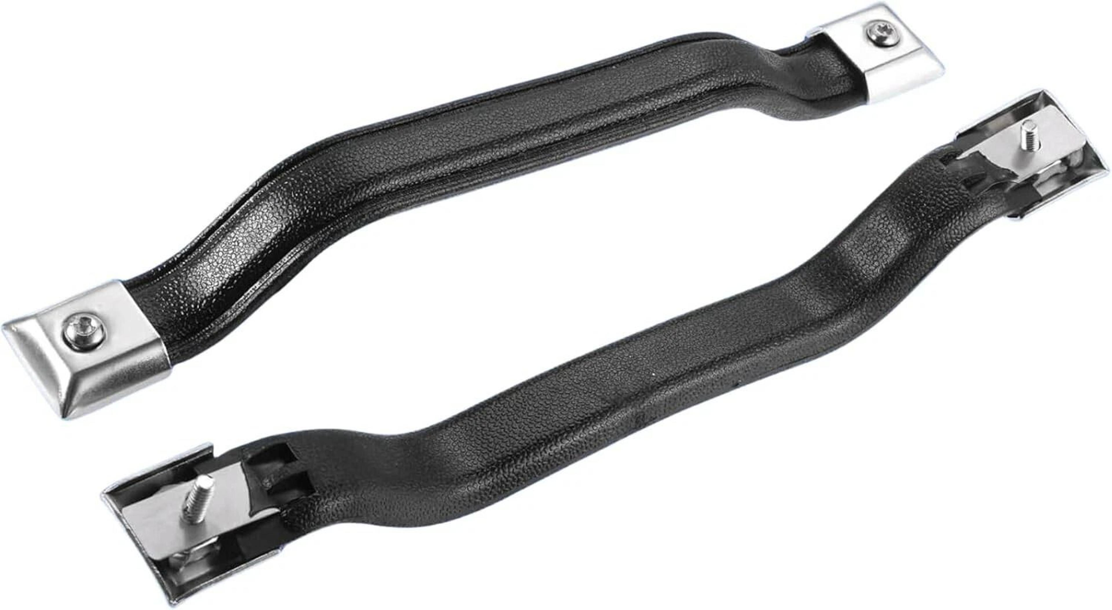 Black Interior Door Pull Strap Inside Handle Set Pair WRANGLER NEW 3