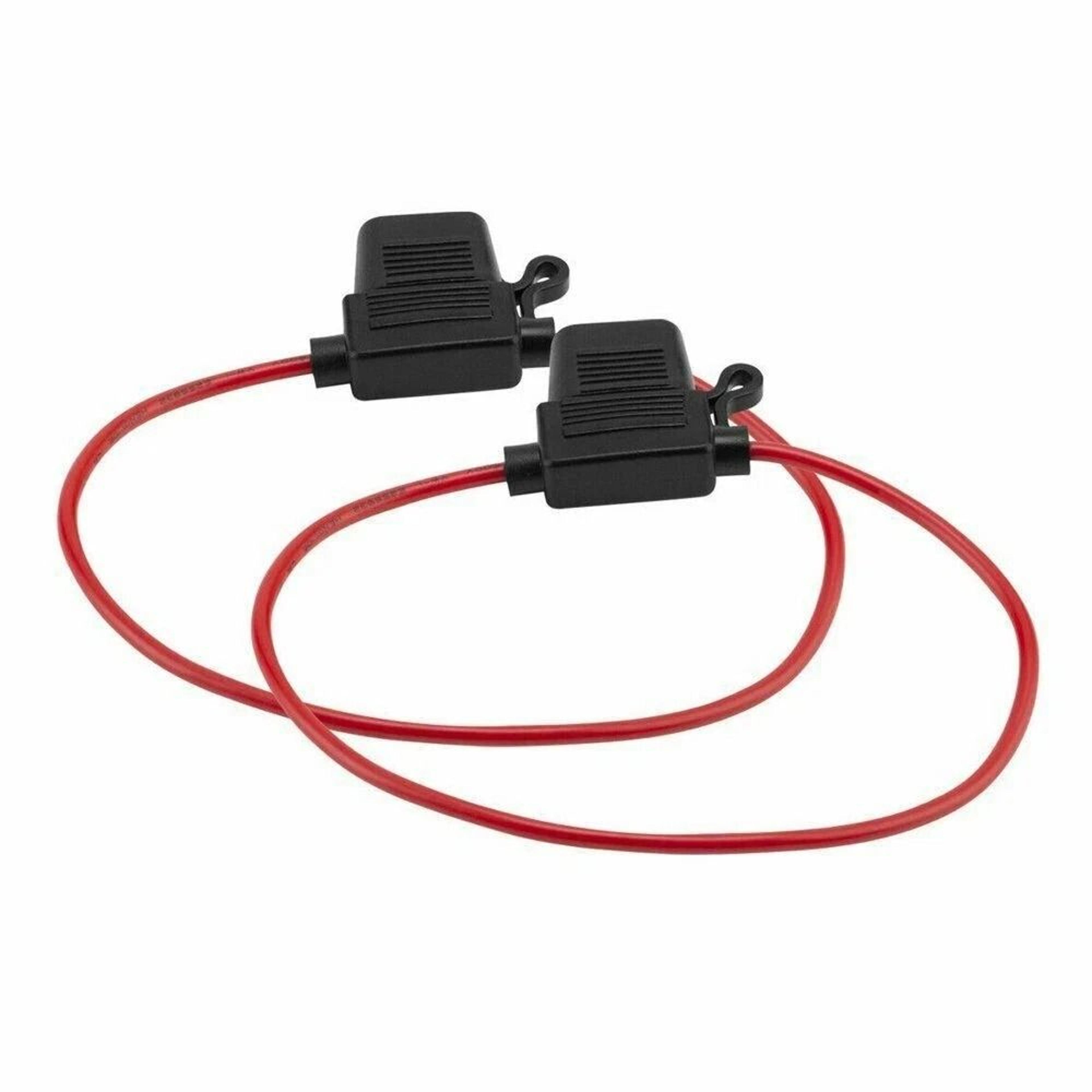 14 gauge in-line fuse holder, blade fuse, fuse cover atc/ato