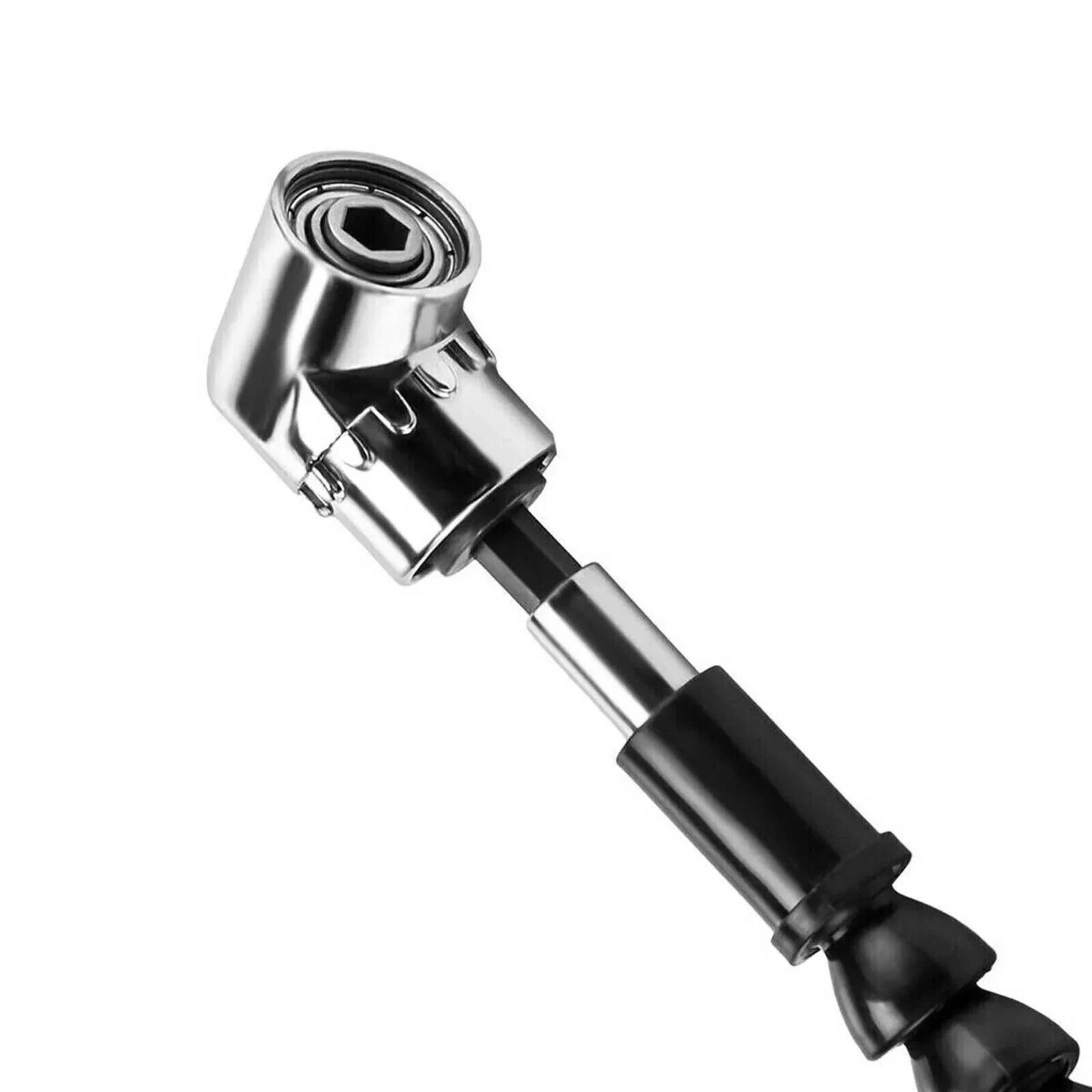 Flexible Shaft Extension Bits Right Angle Drill Adapter Screwdriver Hold 6