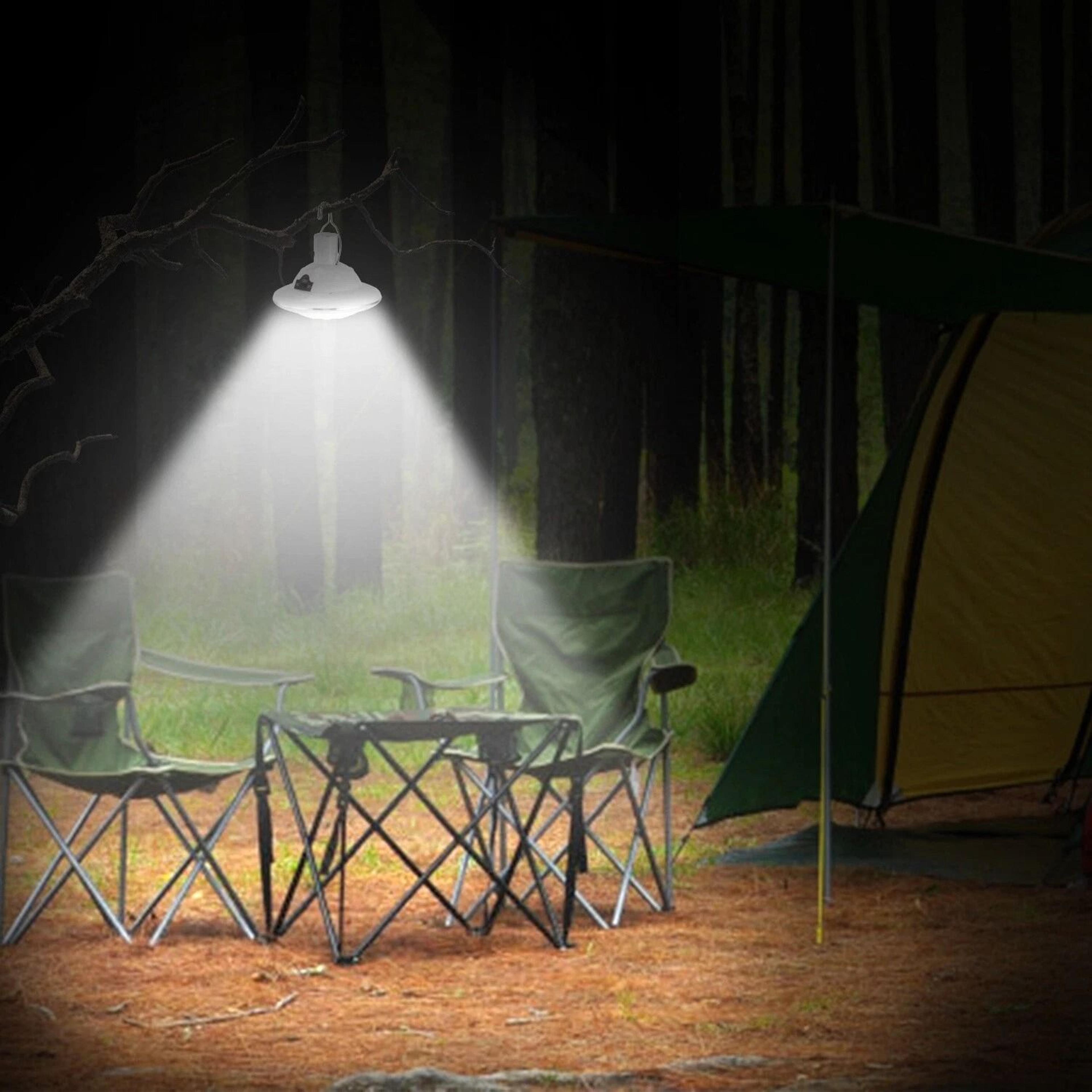 outdoor solar led tent lamp with remote control for camping and garden