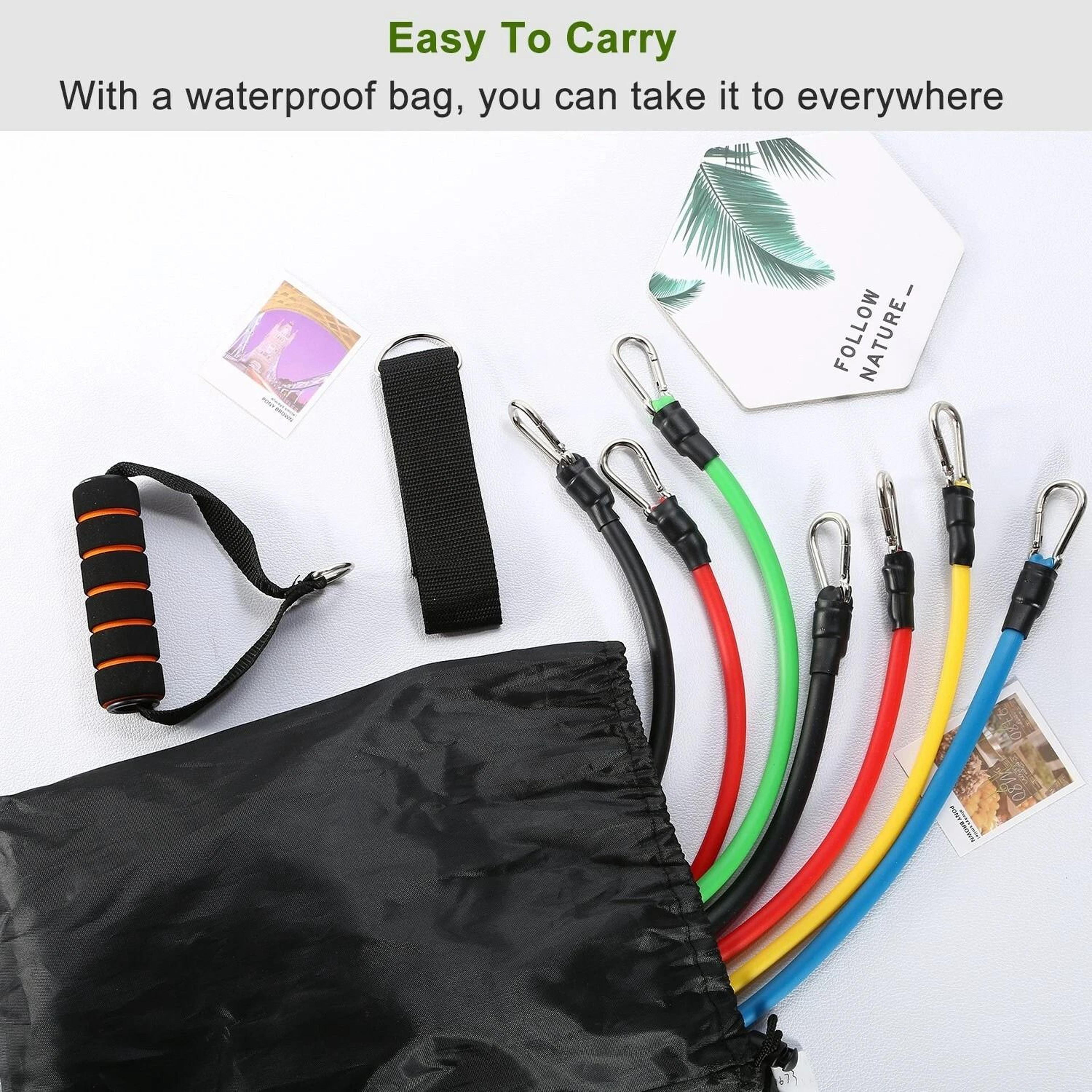 Resistance Band Set For Yoga Pilates  Fitness Versatile Workout Tubes For Home Exercise 1
