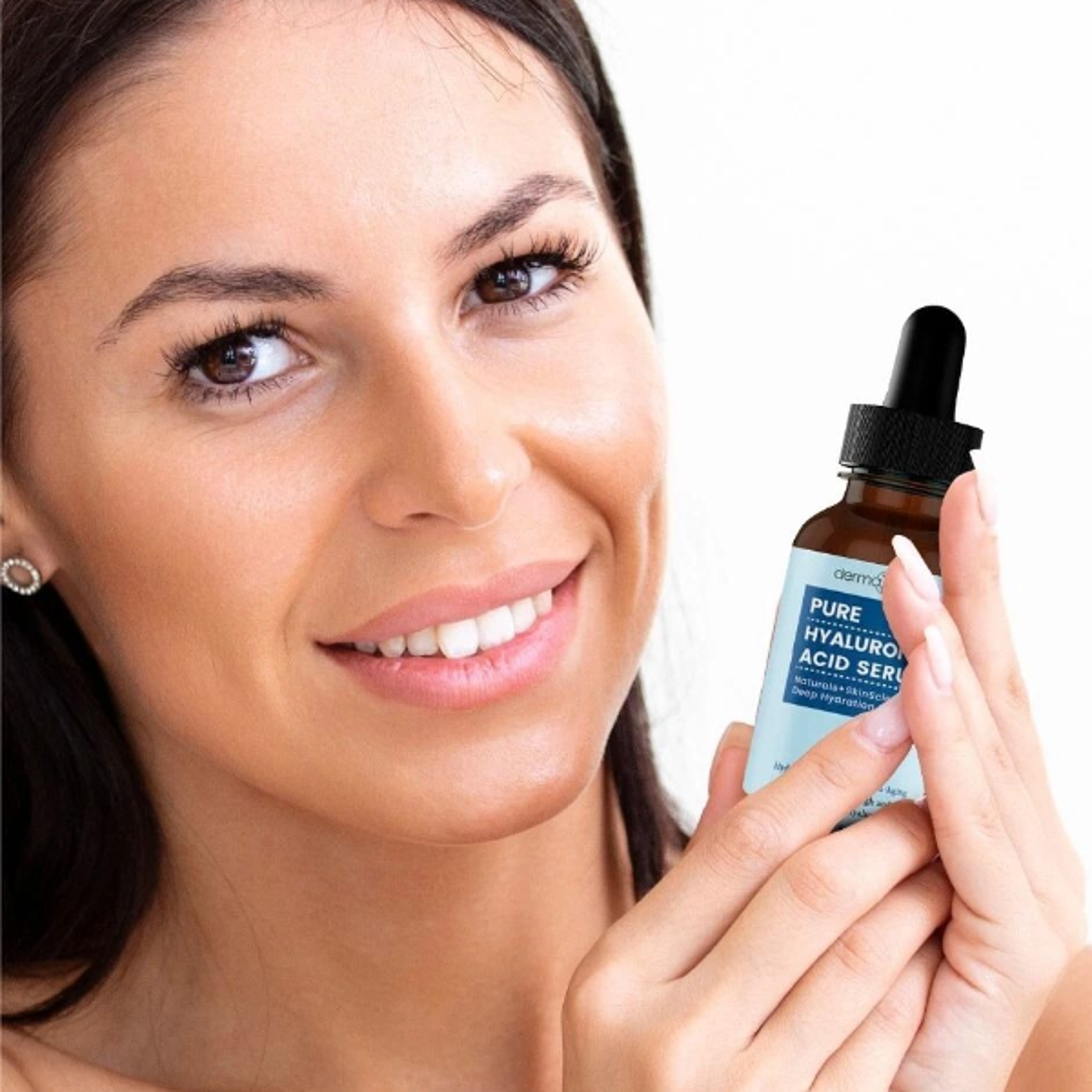 pure organic hyaluronic acid serum anti aging & wrinkle reduction