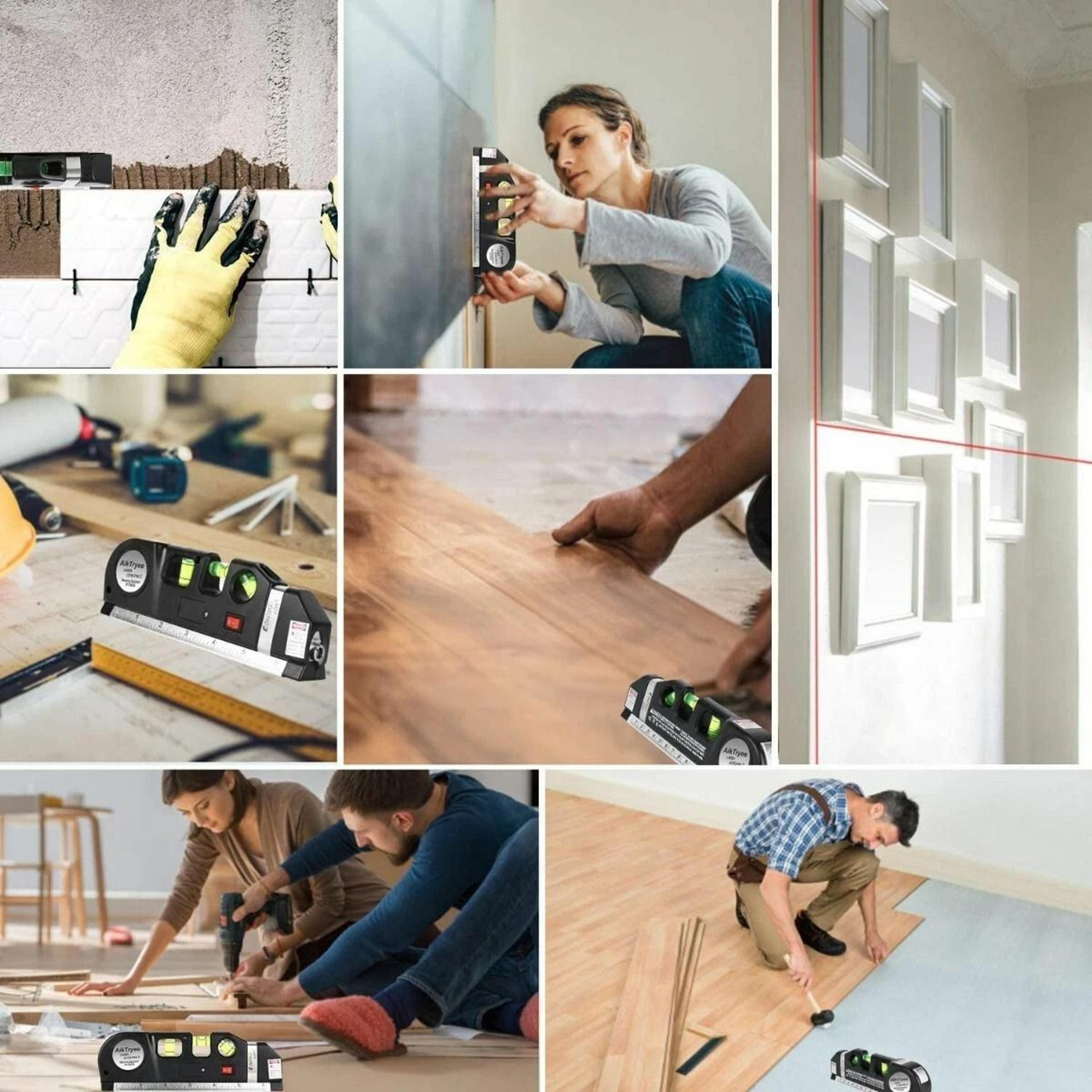 Laser Level Multipurpose Tool Accurate Wall Spirit Level With Laser Technology 2