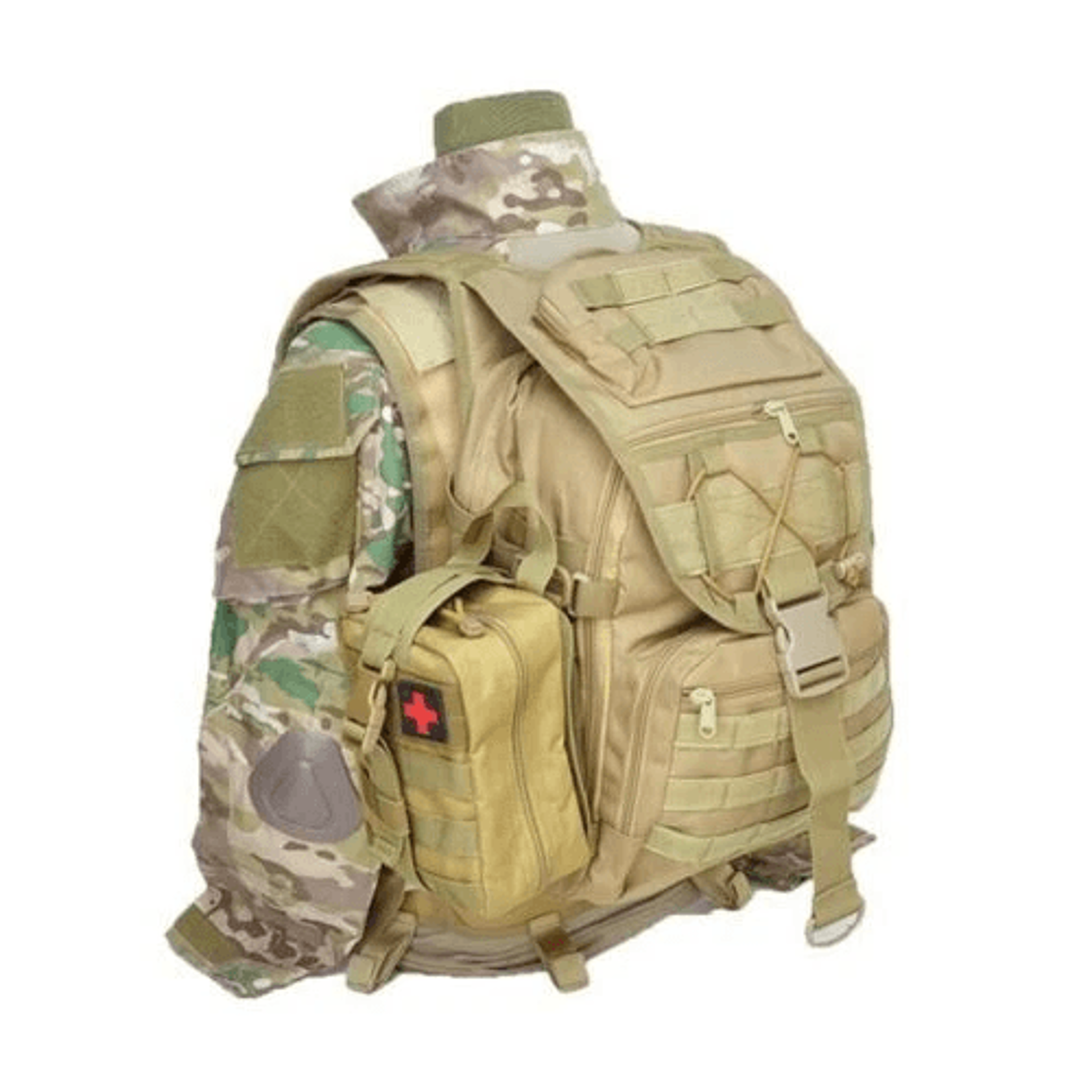 Tactical First Aid Kit With Molle Rip Away EMT Survival Pouch For Outdoor Emergencies 1