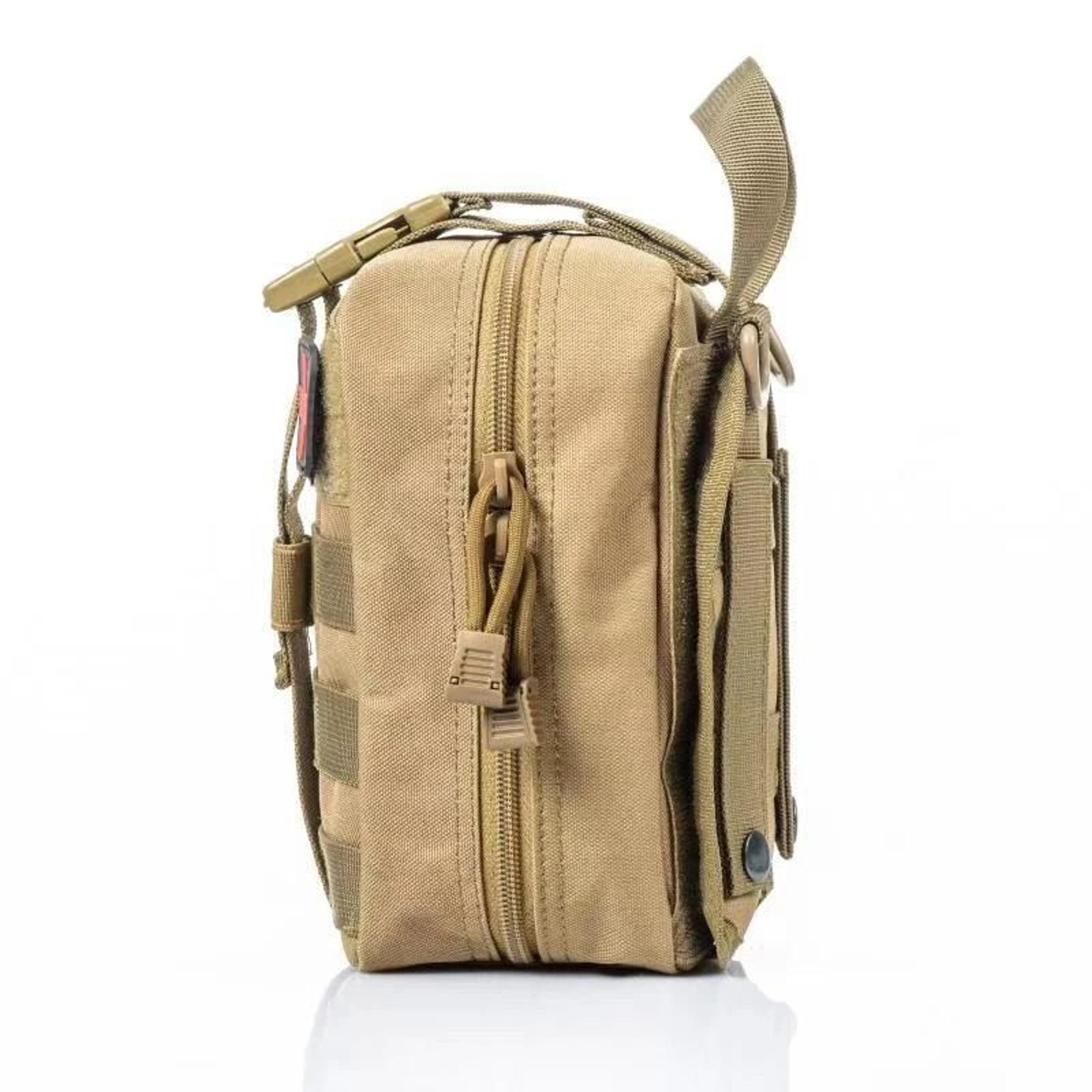 Tactical First Aid Kit With Molle Rip Away EMT Survival Pouch For Outdoor Emergencies 4