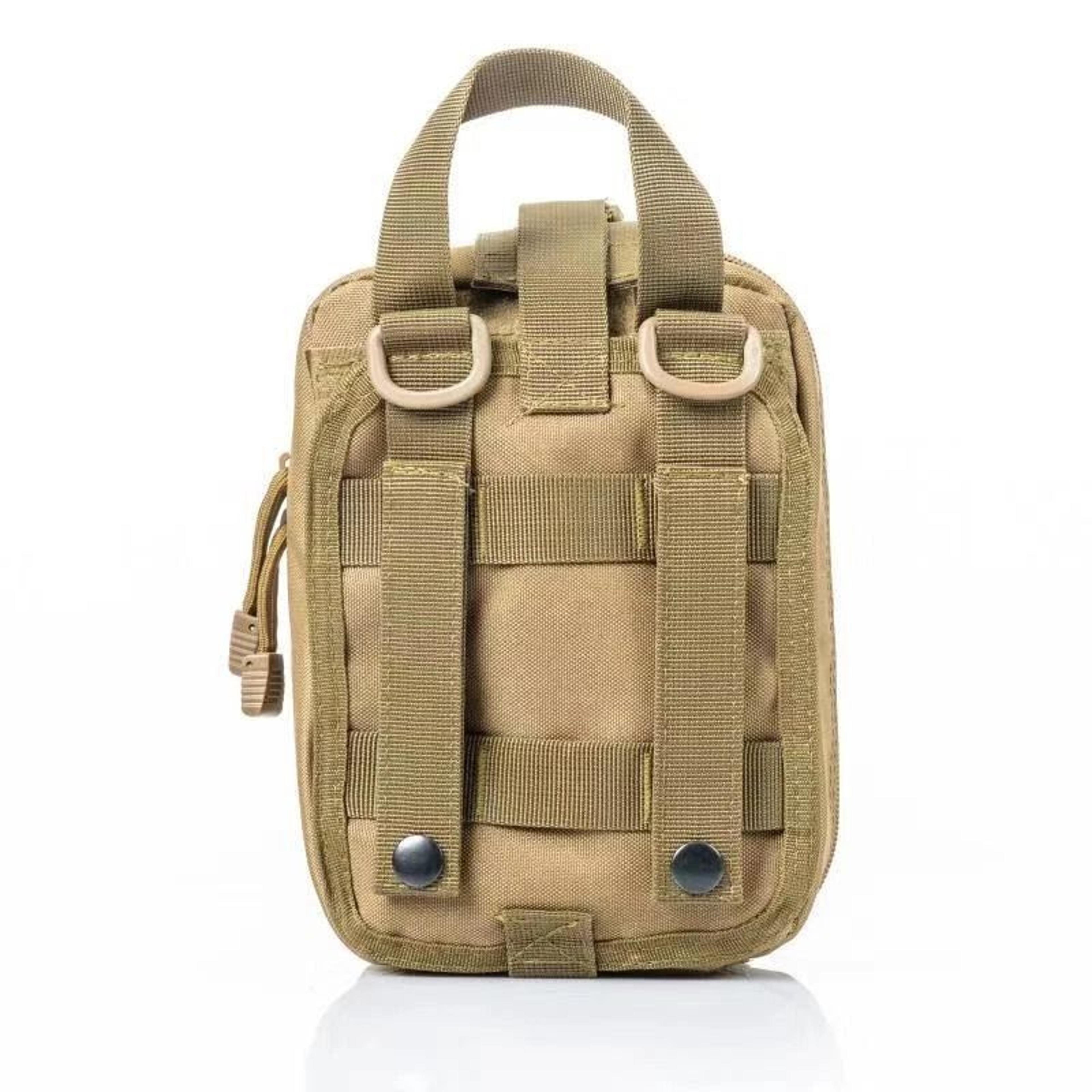 Tactical First Aid Kit With Molle Rip Away EMT Survival Pouch For Outdoor Emergencies 5