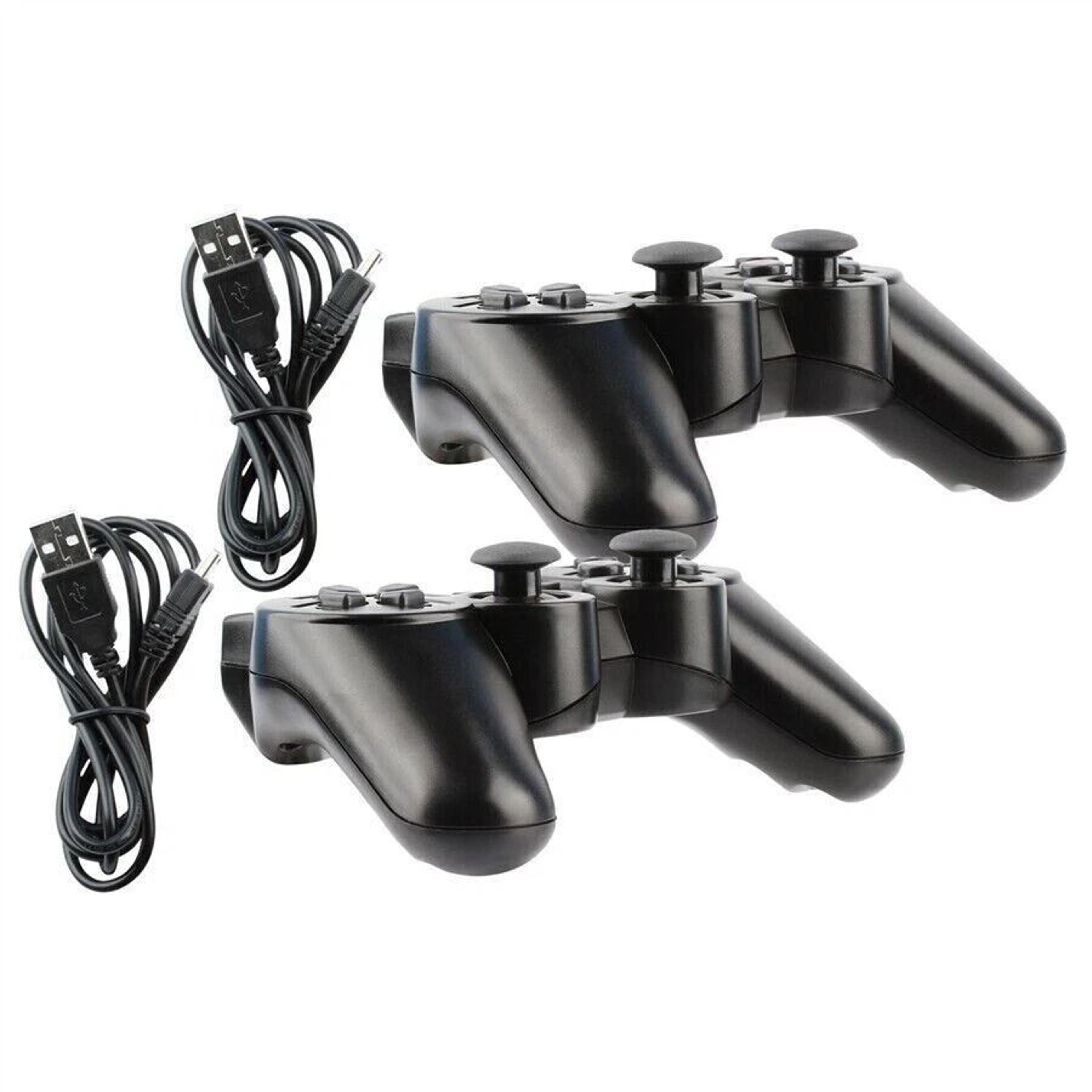 black wireless bluetooth controller for sony ps3 gamepad for playstation