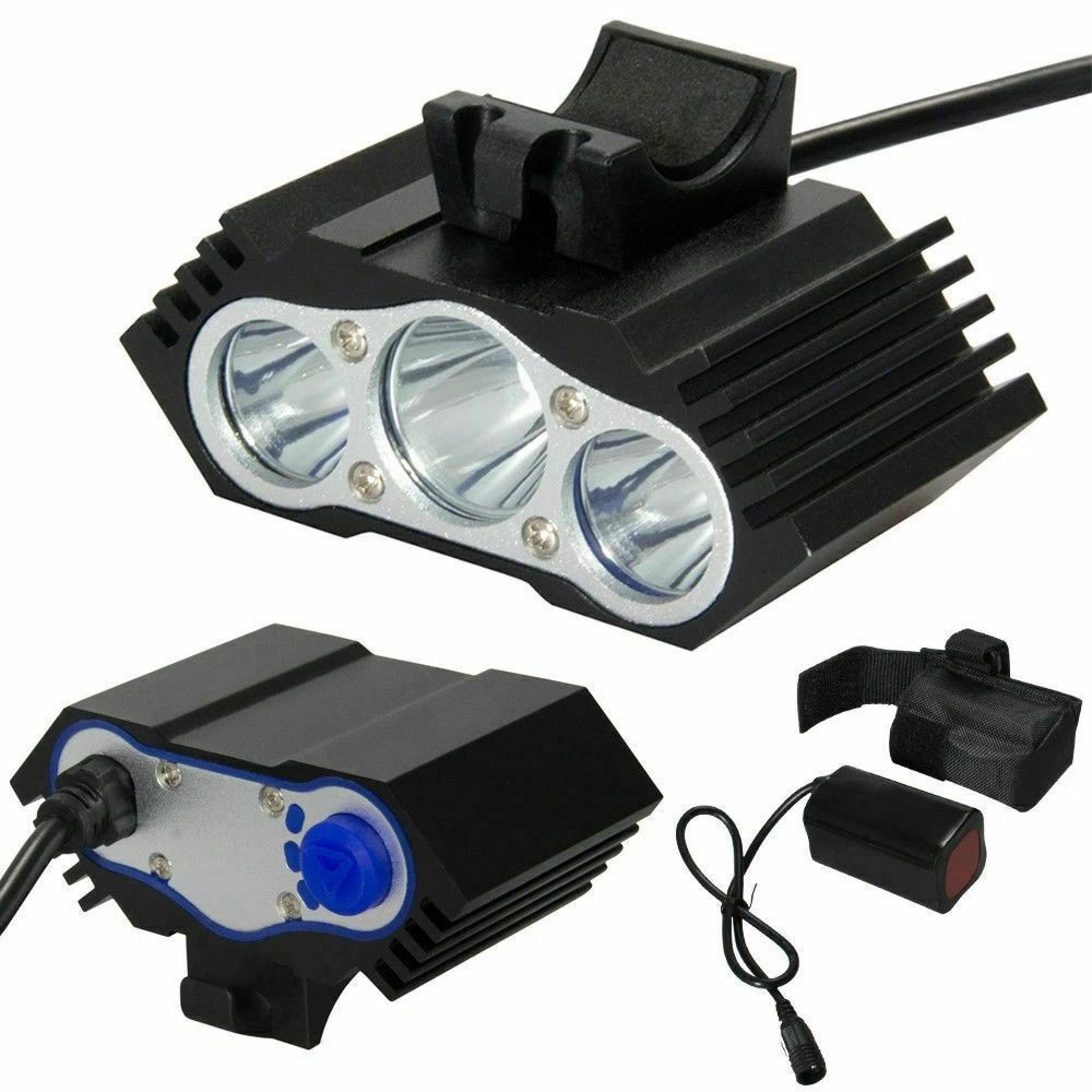 Powerful LED Bicycle Headlight With USB Charging 3