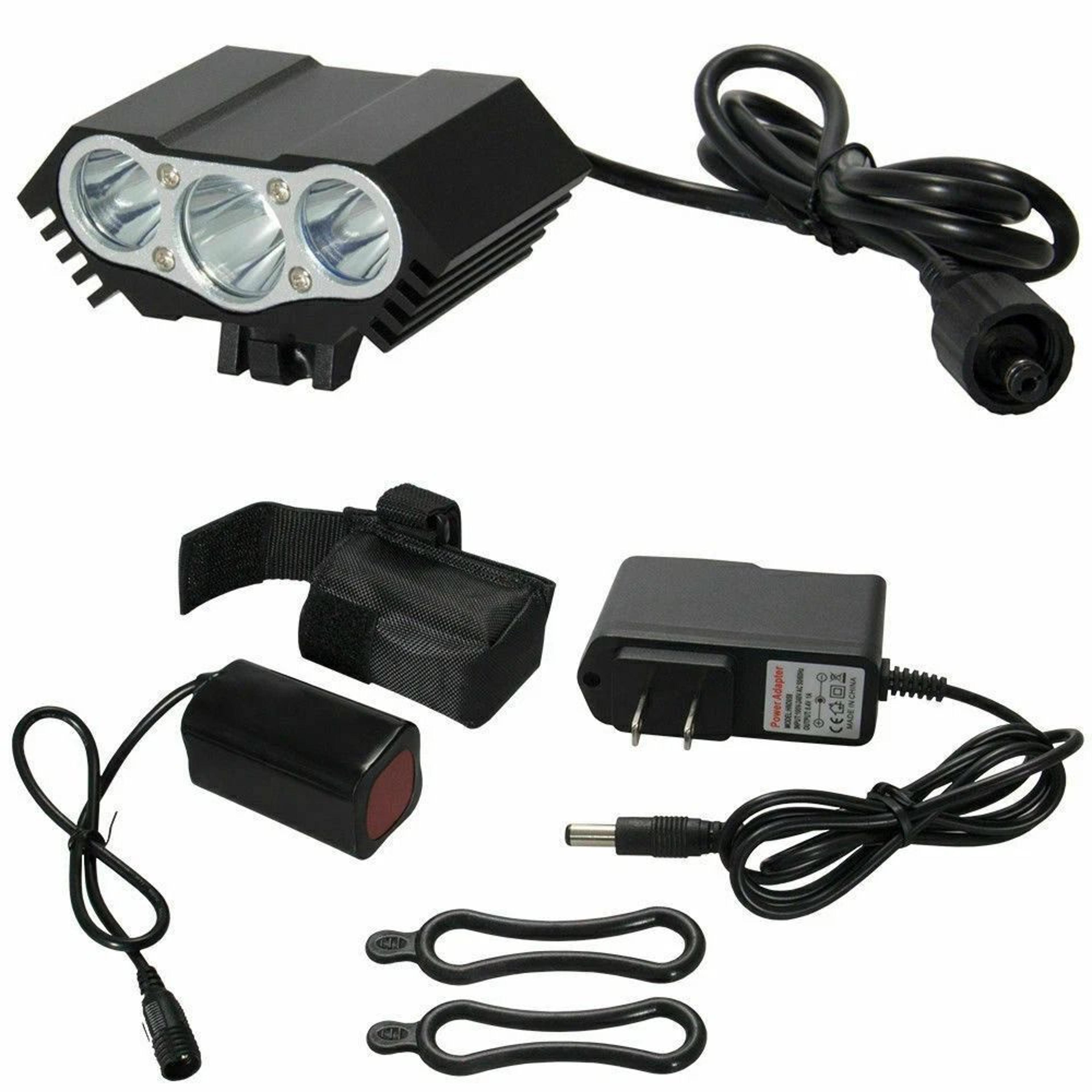Powerful LED Bicycle Headlight With USB Charging 10