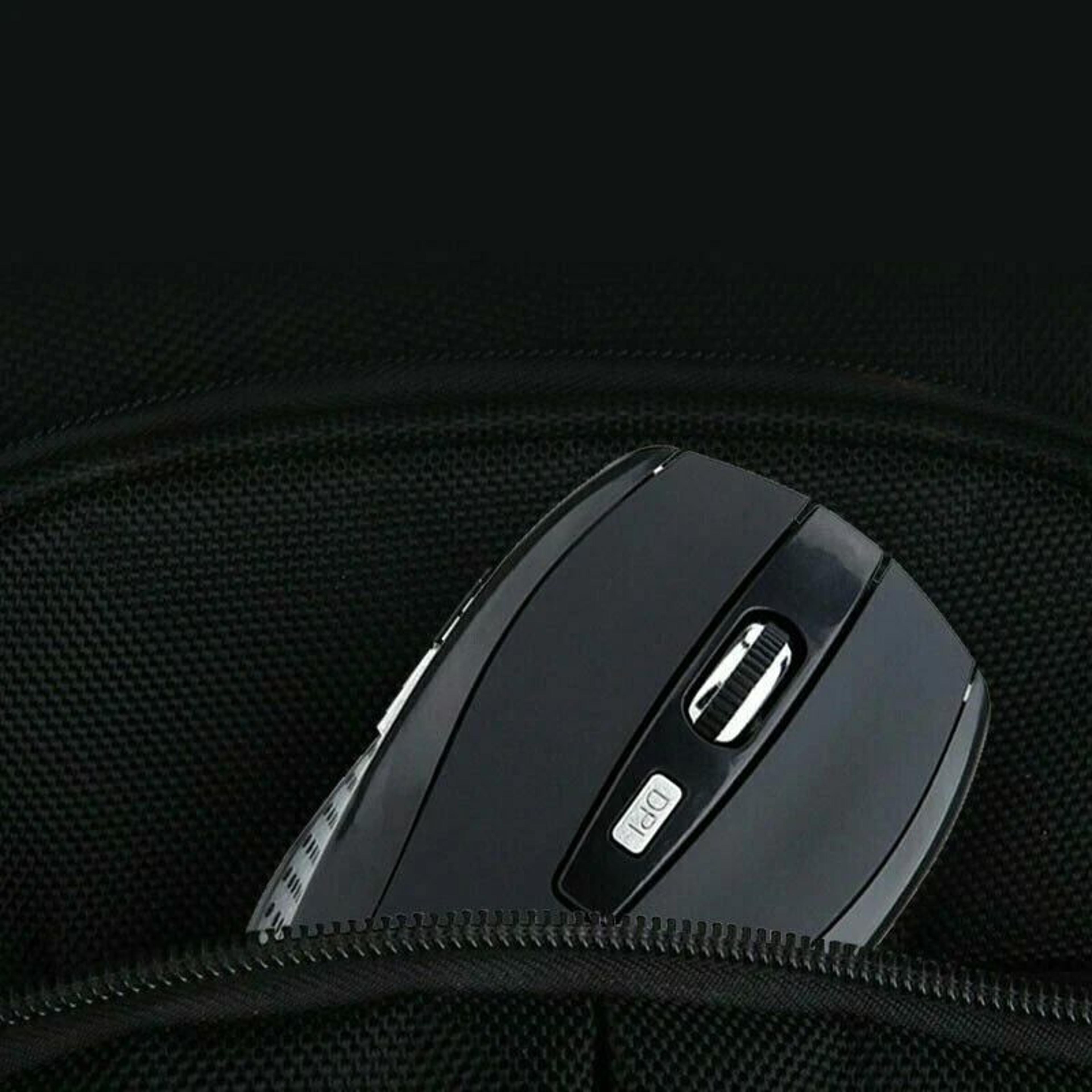 Wireless Optical Mouse USB For Laptop PC With DPI Adjustable Black 0