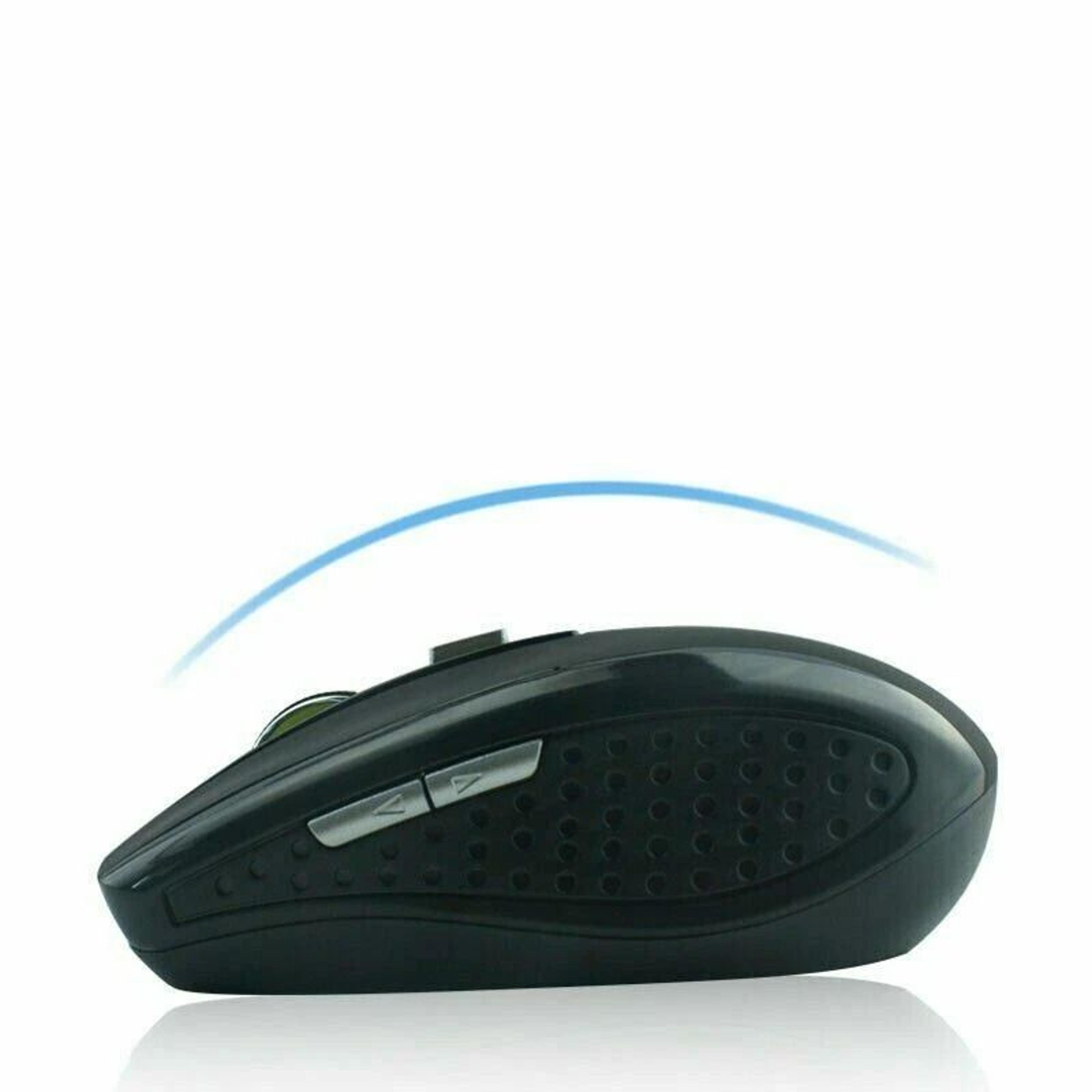 Wireless Optical Mouse USB For Laptop PC With DPI Adjustable Black 3