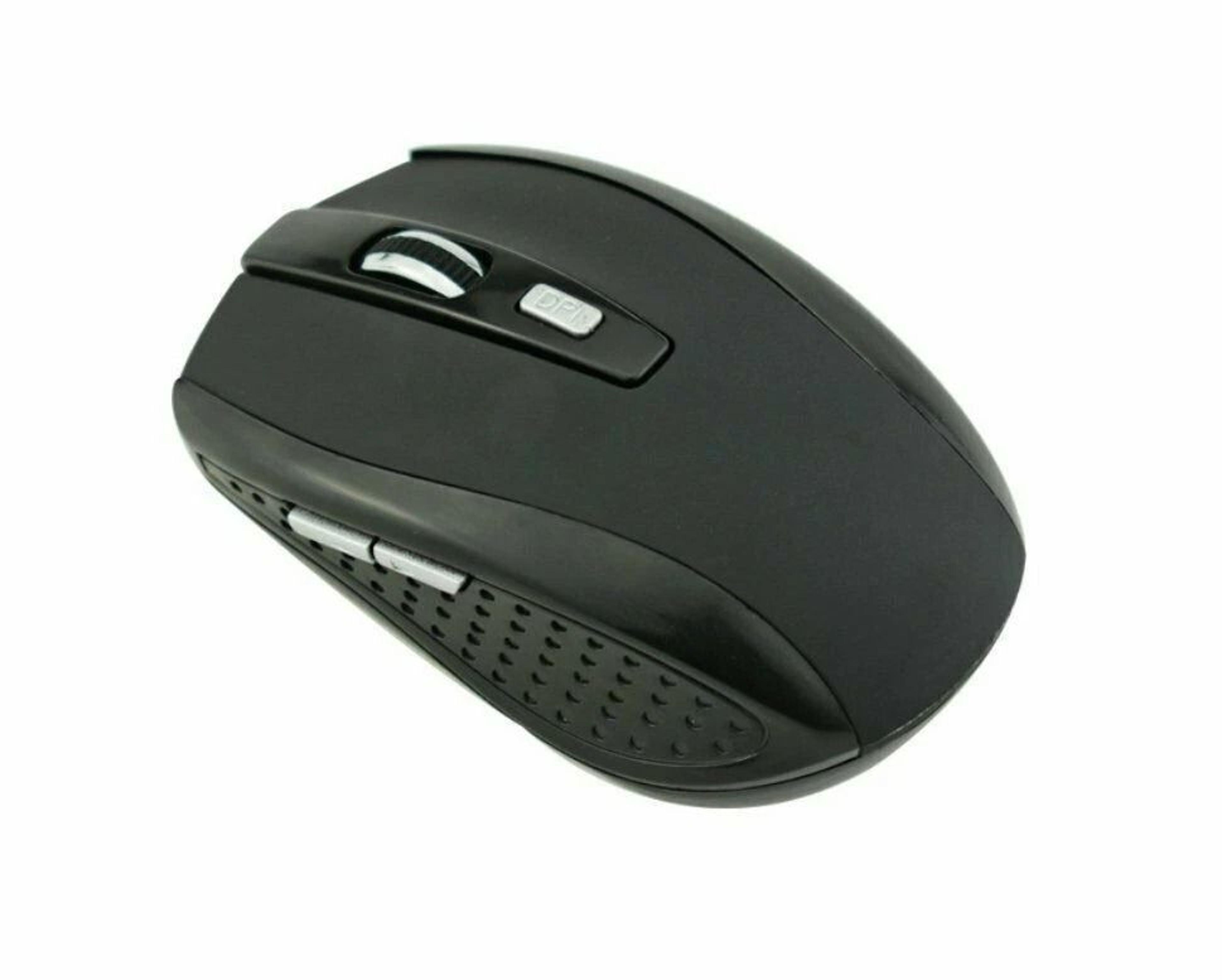 Wireless Optical Mouse USB For Laptop PC With DPI Adjustable Black 4