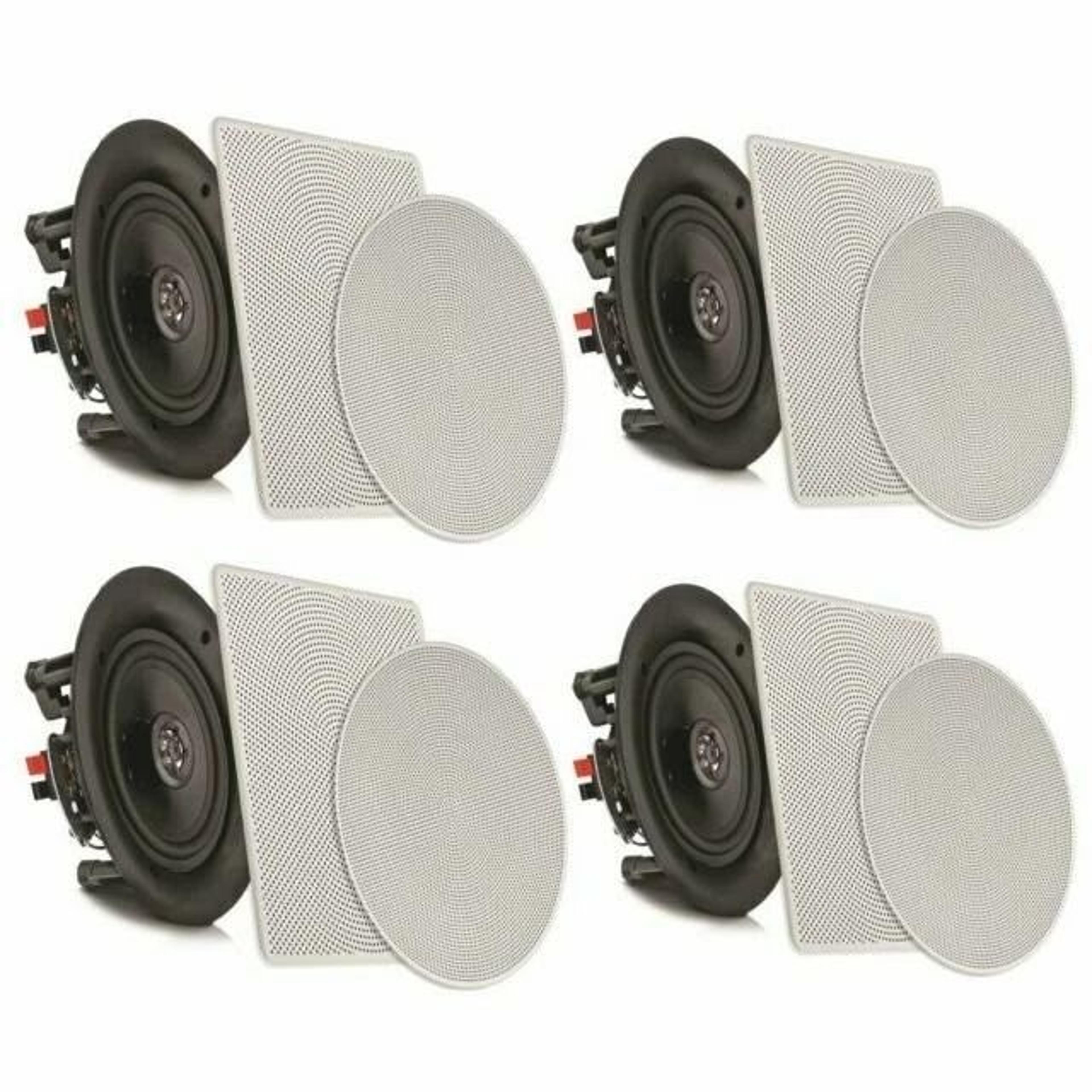 bluetooth ceiling/wall speaker kit flush mount, home audio system