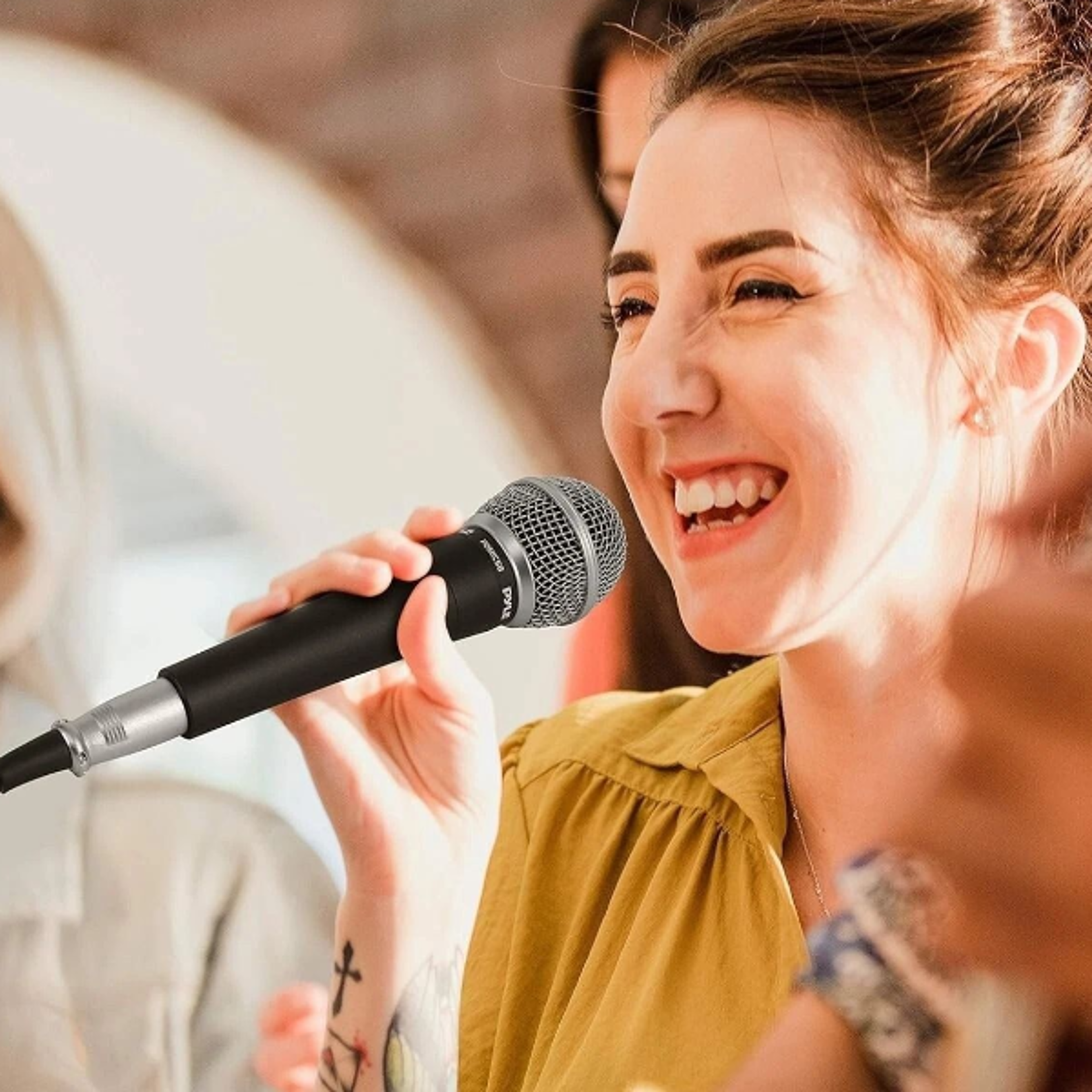 professional handheld dynamic microphone with cable durable vocal live performance microphone