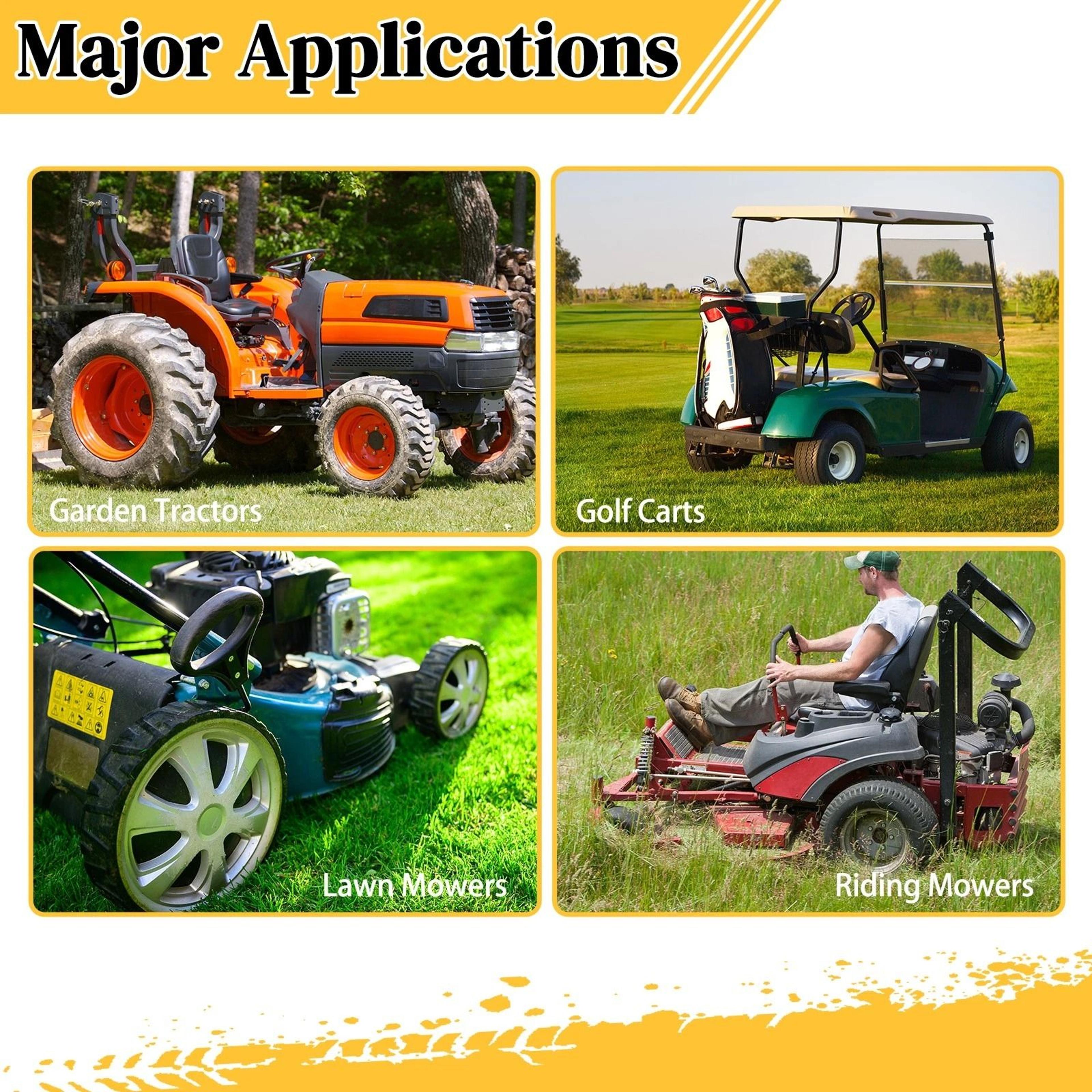 Lawn Mower Super Lug Tires 6 Ply Rated For Durability  Performance 2