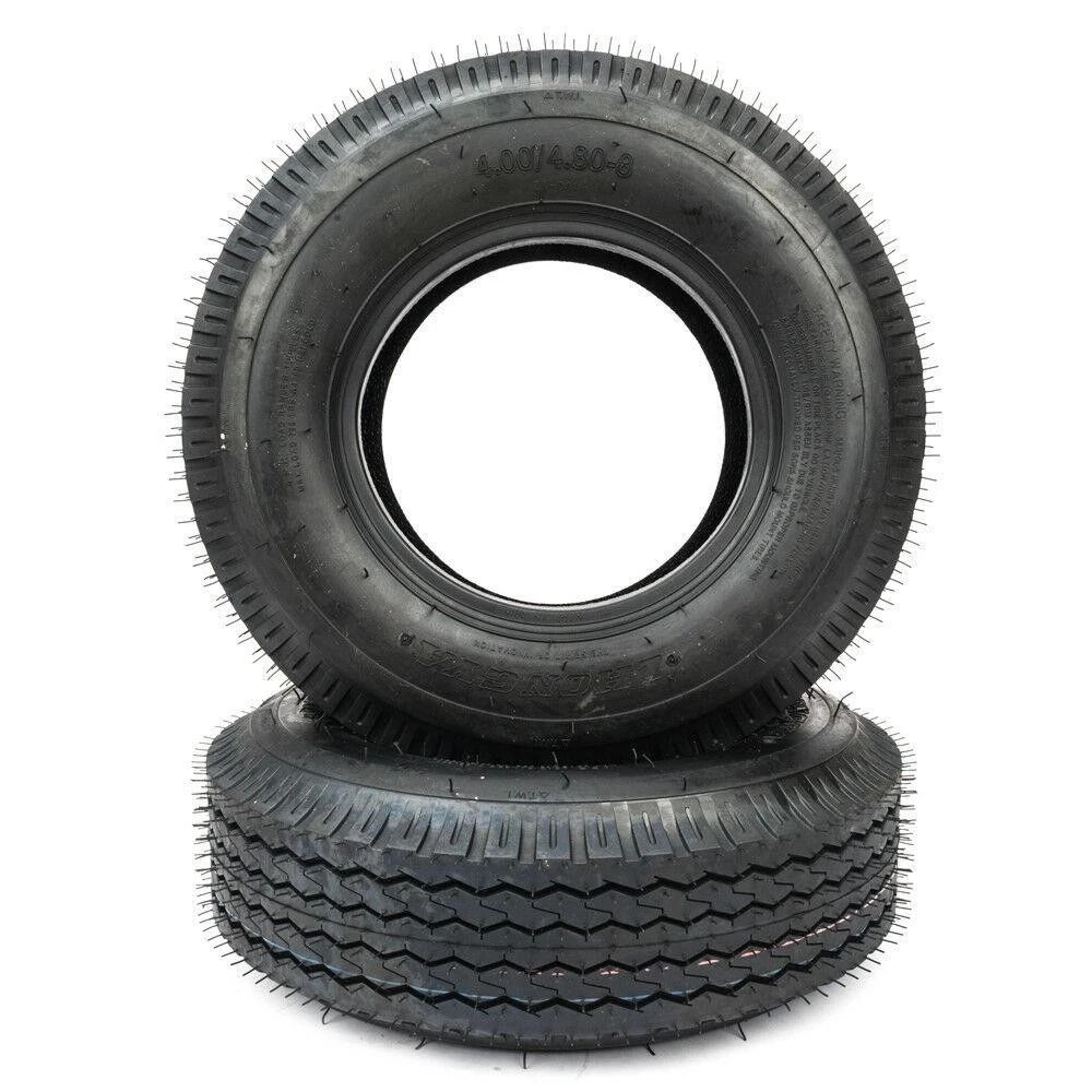 heavy duty bias trailer tires set pr, front & rear