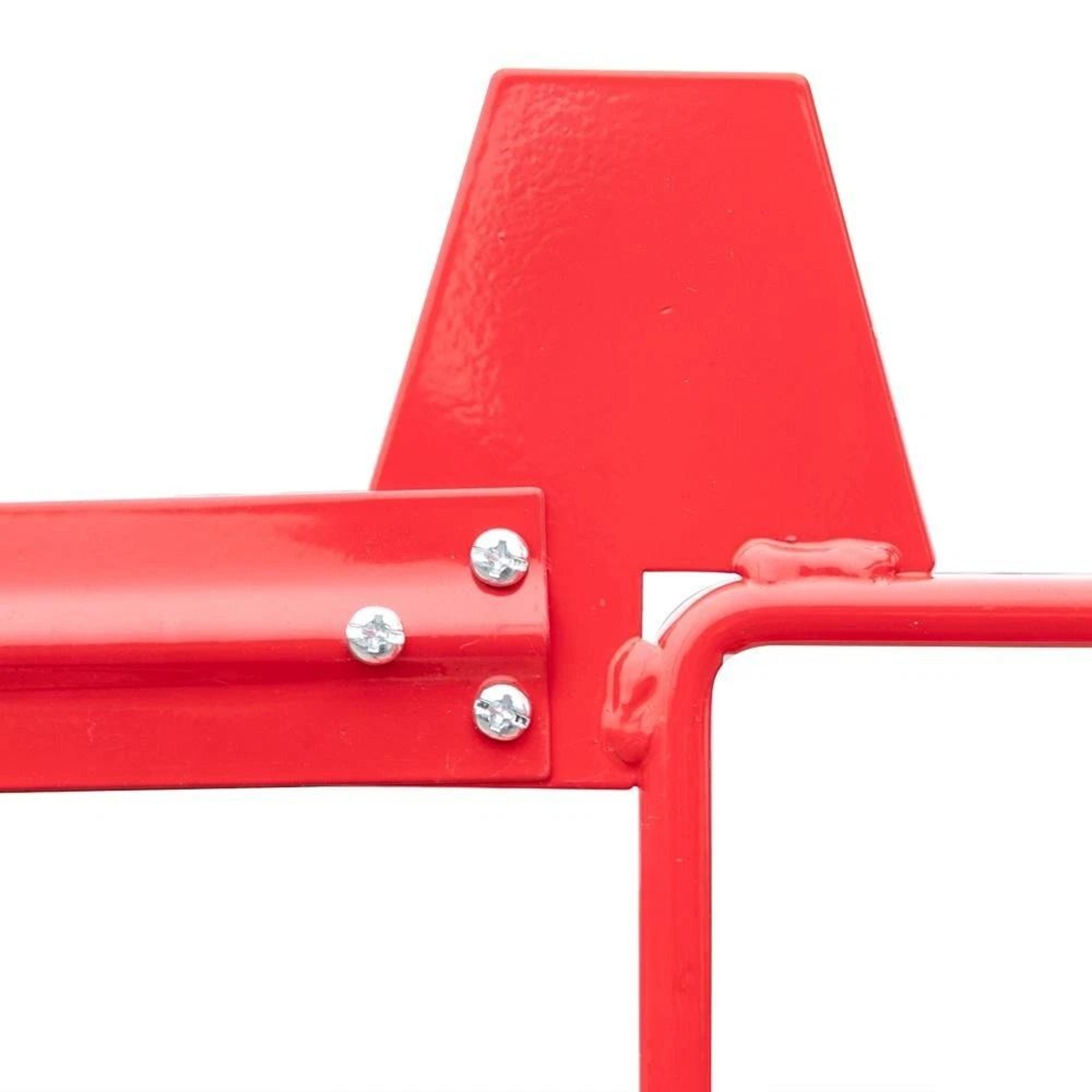 Patio Metal Windmill Red Garden Yard Decoration For Outdoor Spaces 2