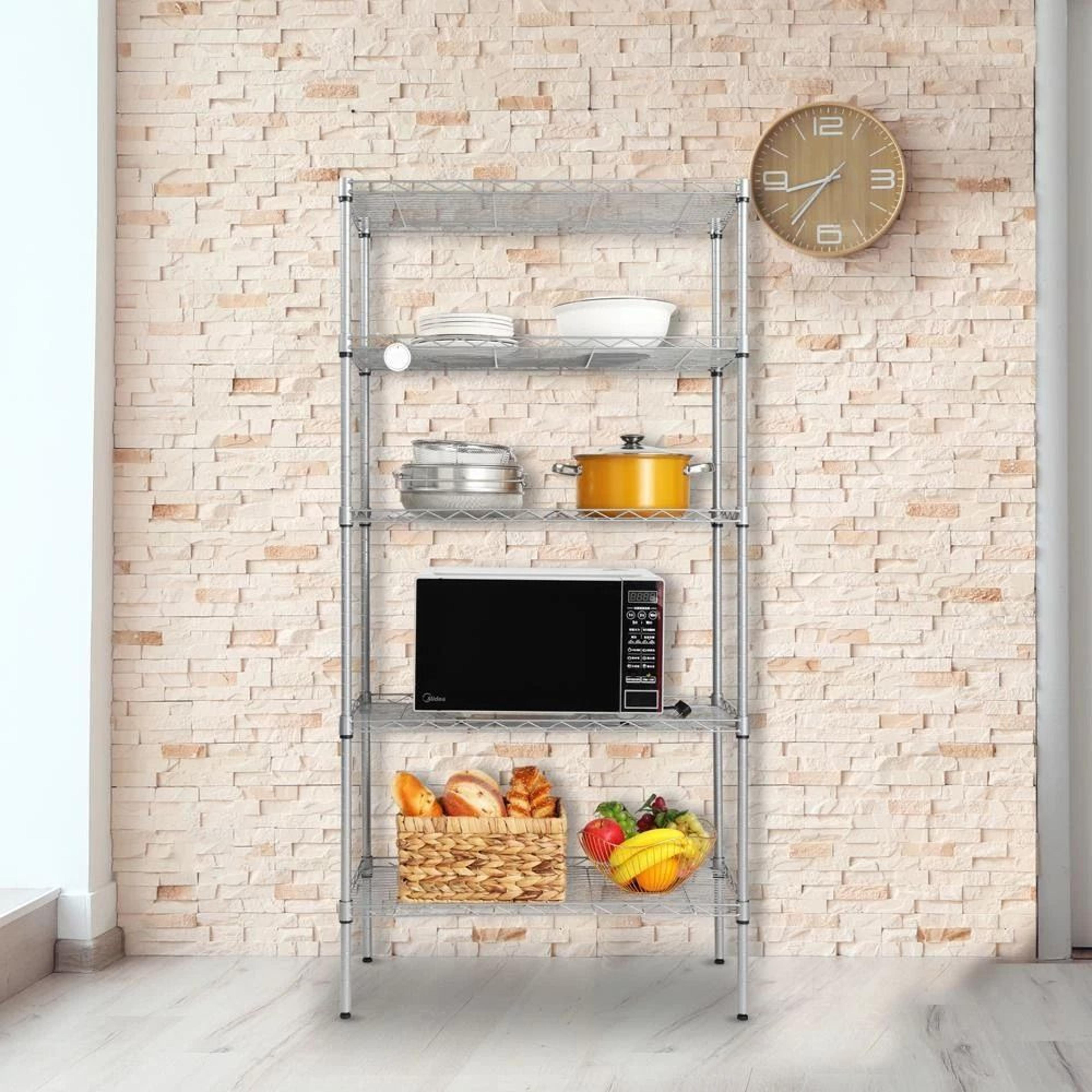 heavy duty metal shelving unit layer garage storage rack for commercial use