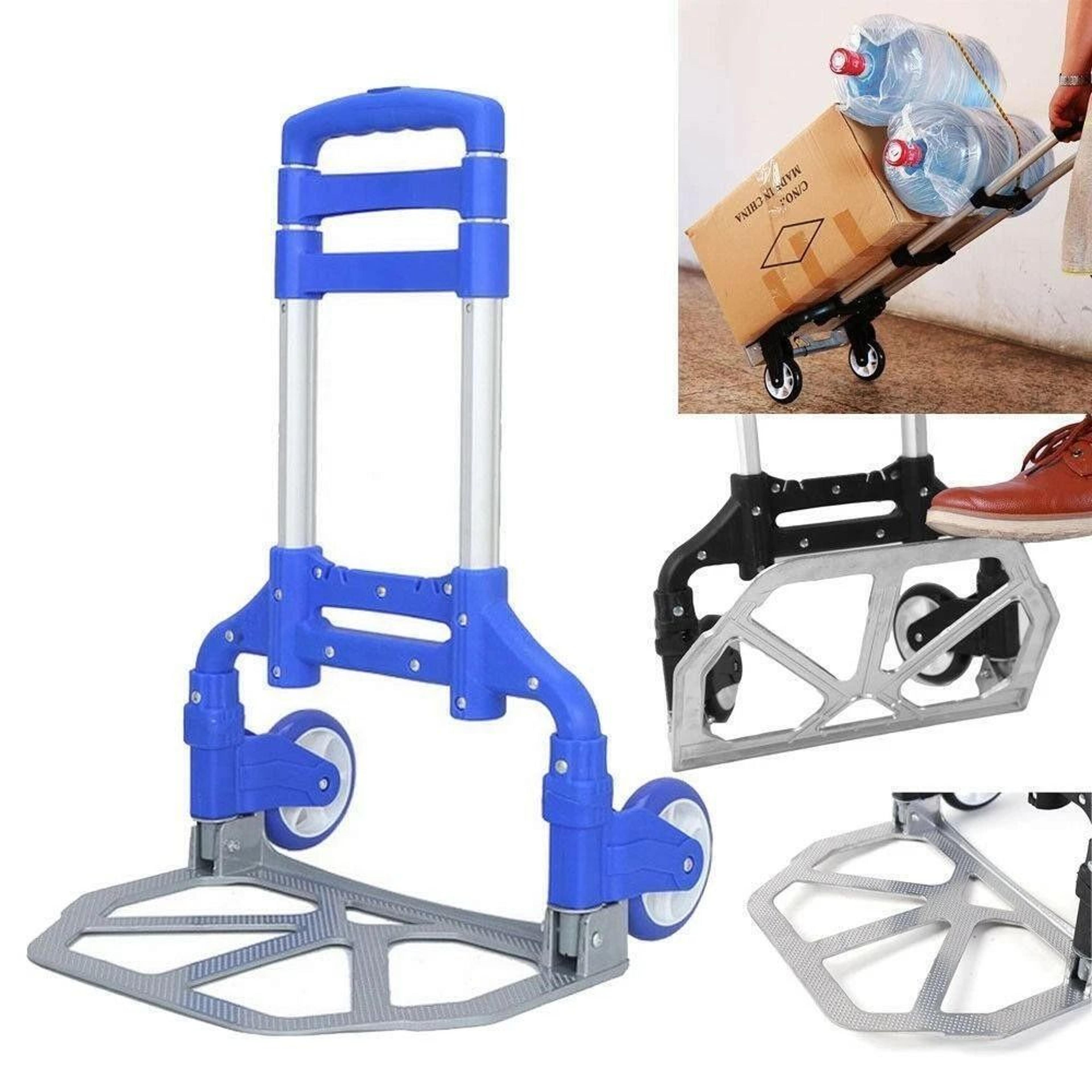 heavy-duty folding cart dolly collapsible hand truck for easy moving