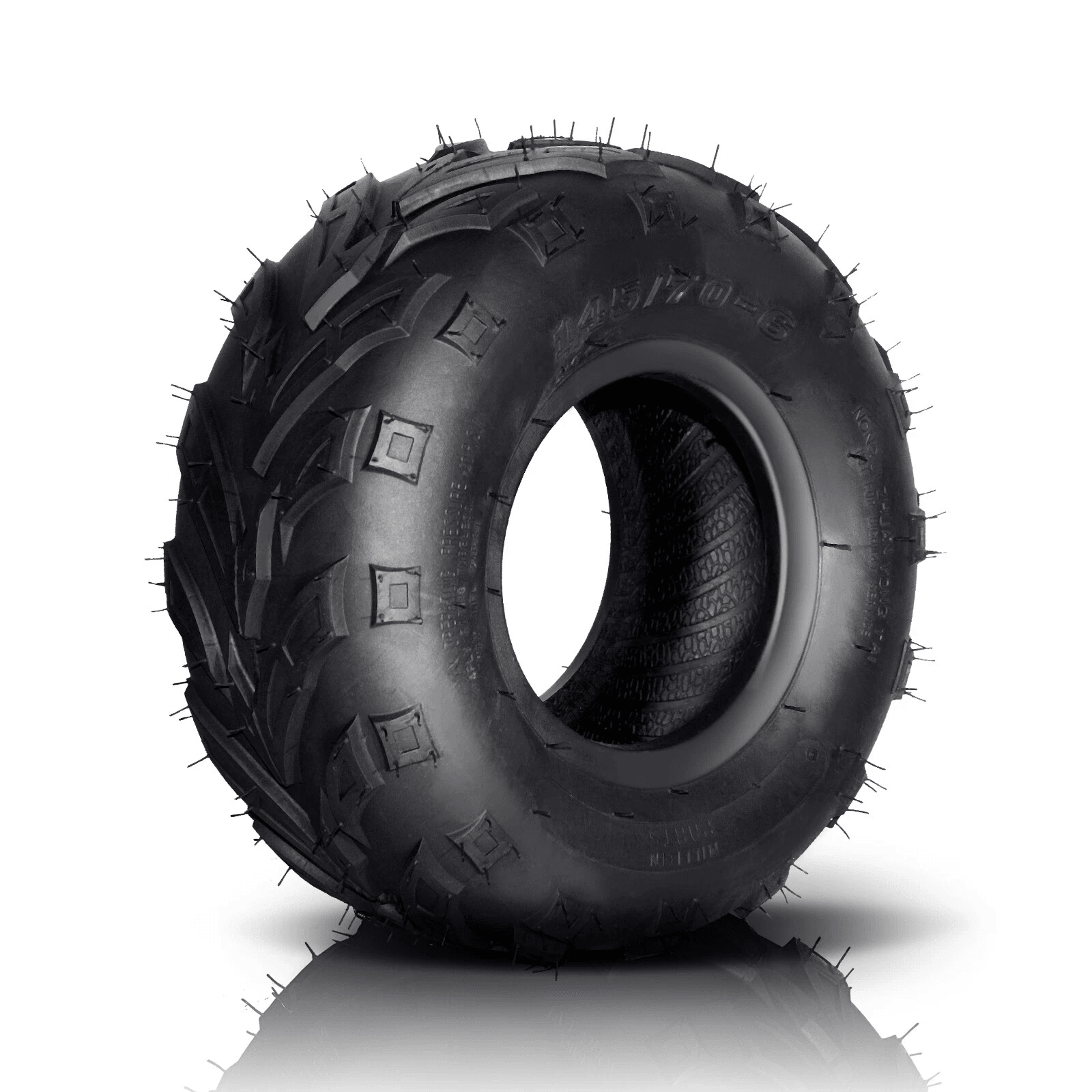 Durable ATV Go Kart Tires 4 Ply Front  Rear Set 4