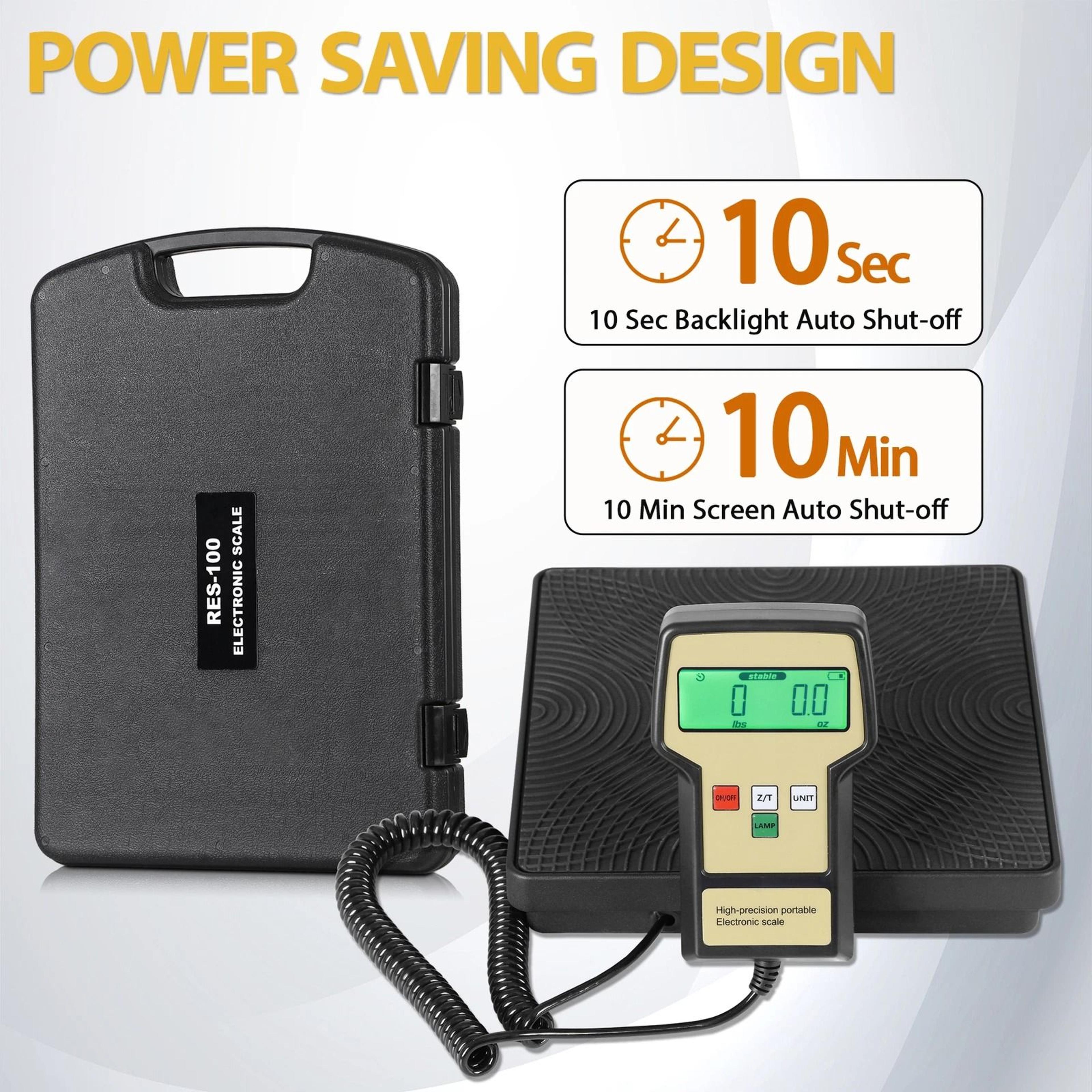 Digital Refrigerant Scale With Case For AC  HVAC Systems 6