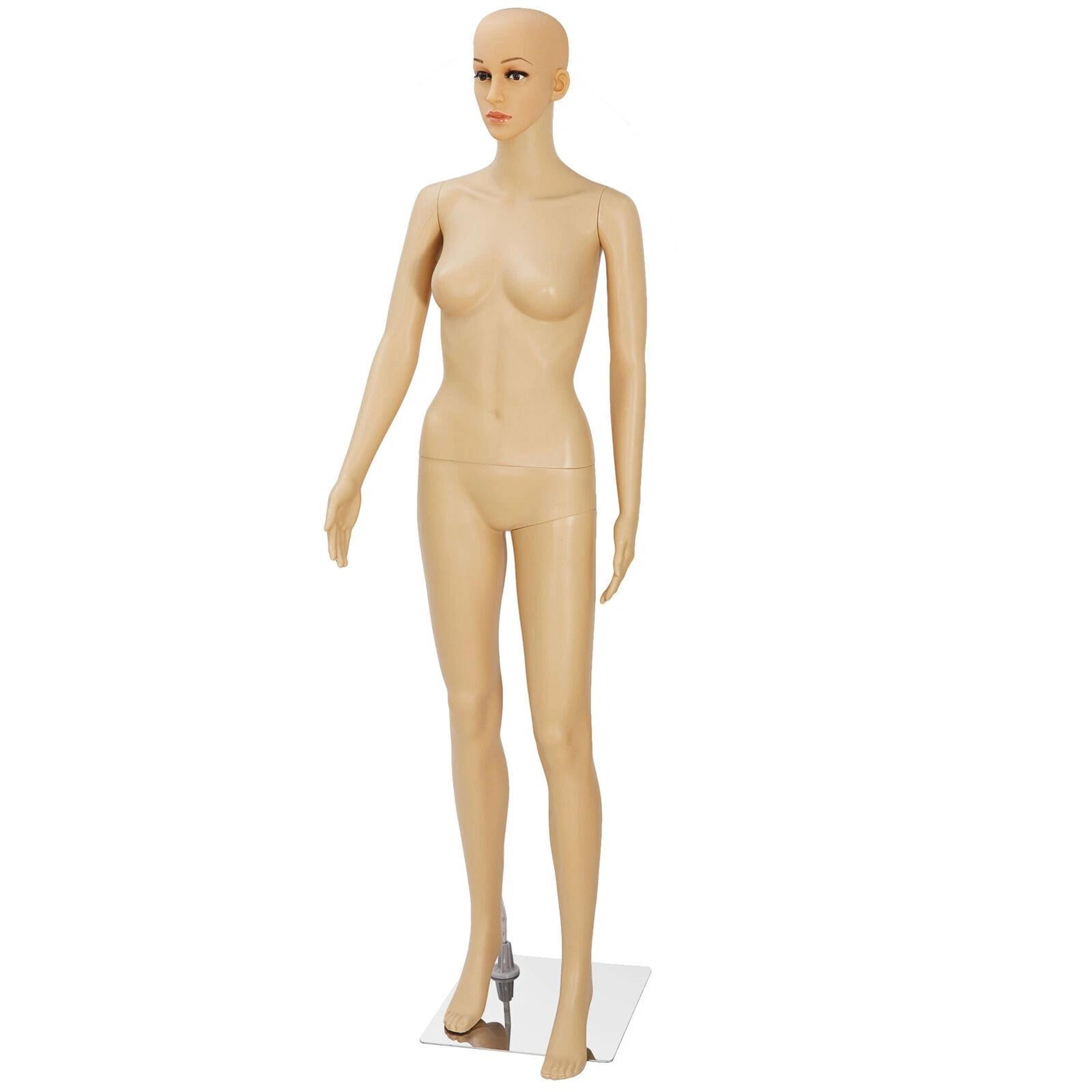 adjustable female mannequin for sewing & display | realistic full body mannequin, height adjustable