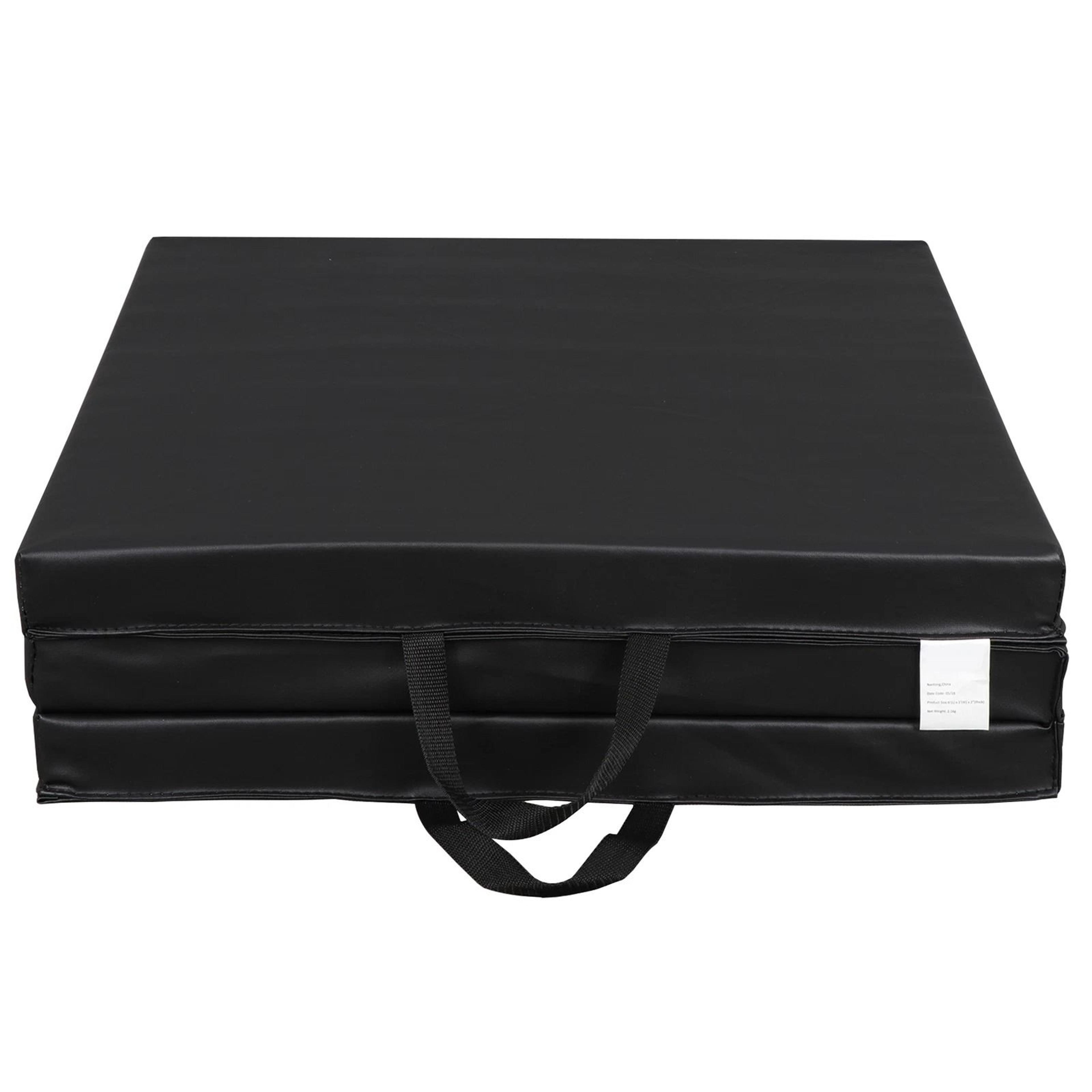 Folding Gymnastics Mat Thick Foam Exercise Mat With Carrying Handle For Yoga Stretching  Fitness 3