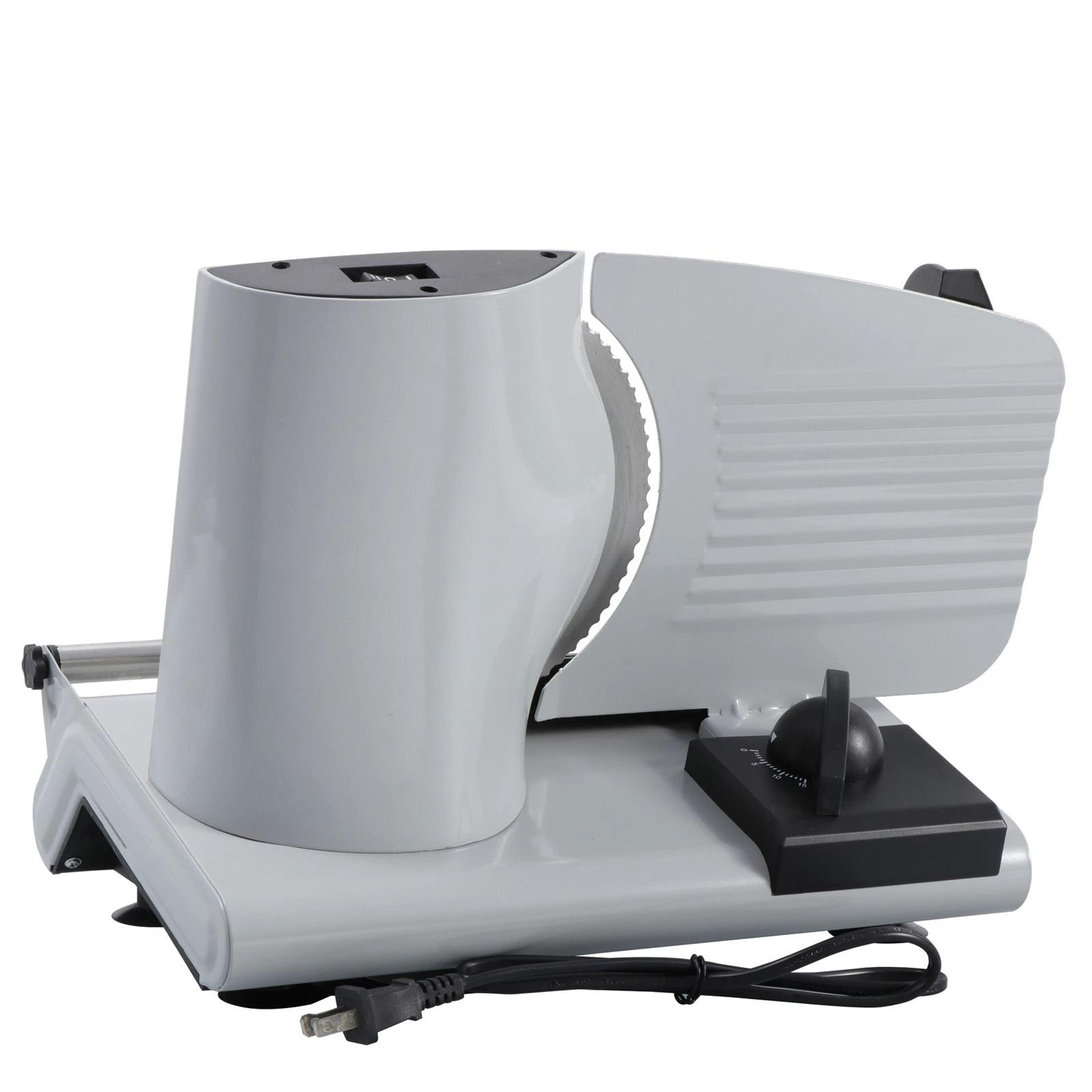 Premium Electric Meat Slicer Stainless Steel Blade Adjustable Thickness For Precise Cuts 3