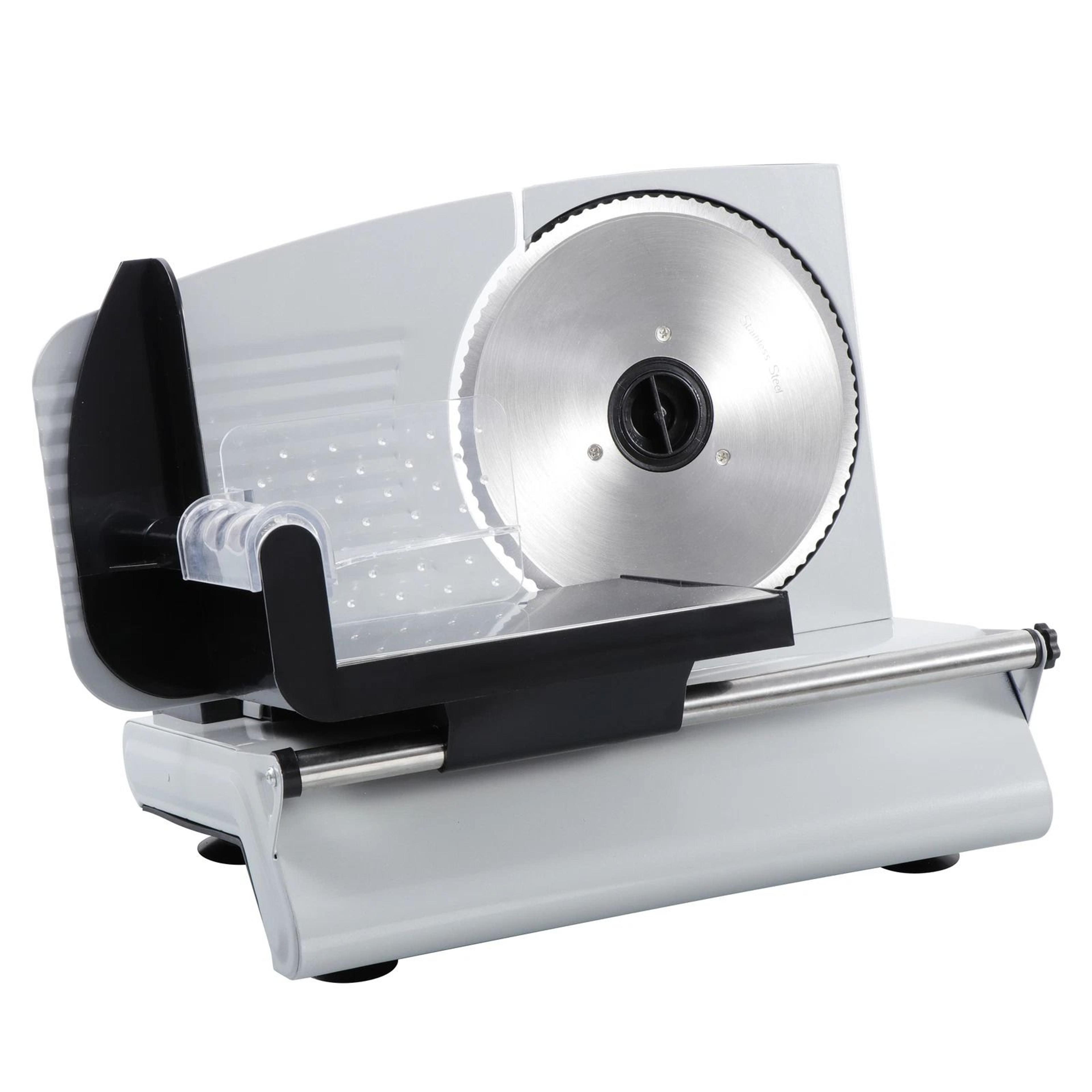 Premium Electric Meat Slicer Stainless Steel Blade Adjustable Thickness For Precise Cuts 6