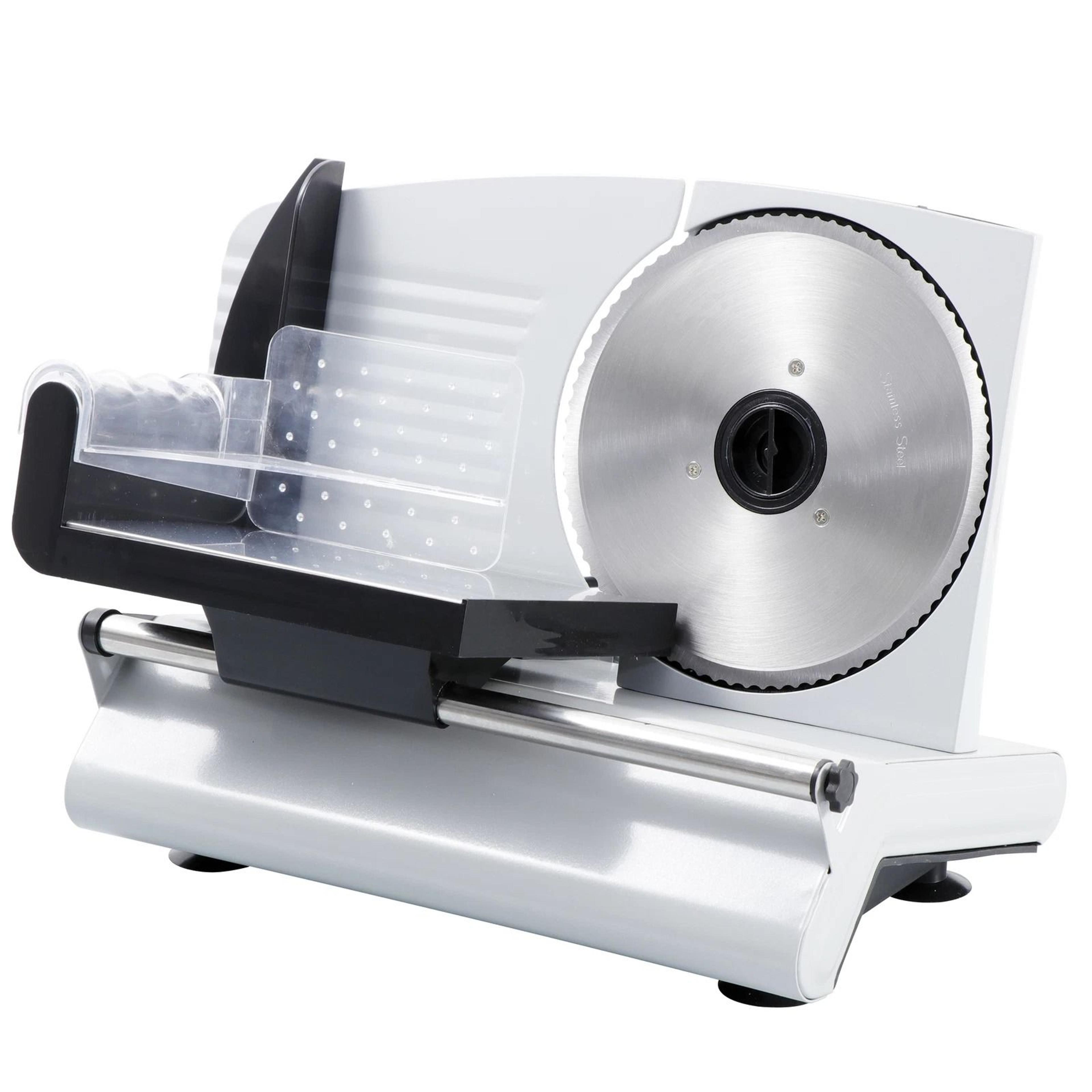 Premium Electric Meat Slicer Stainless Steel Blade Adjustable Thickness For Precise Cuts 7