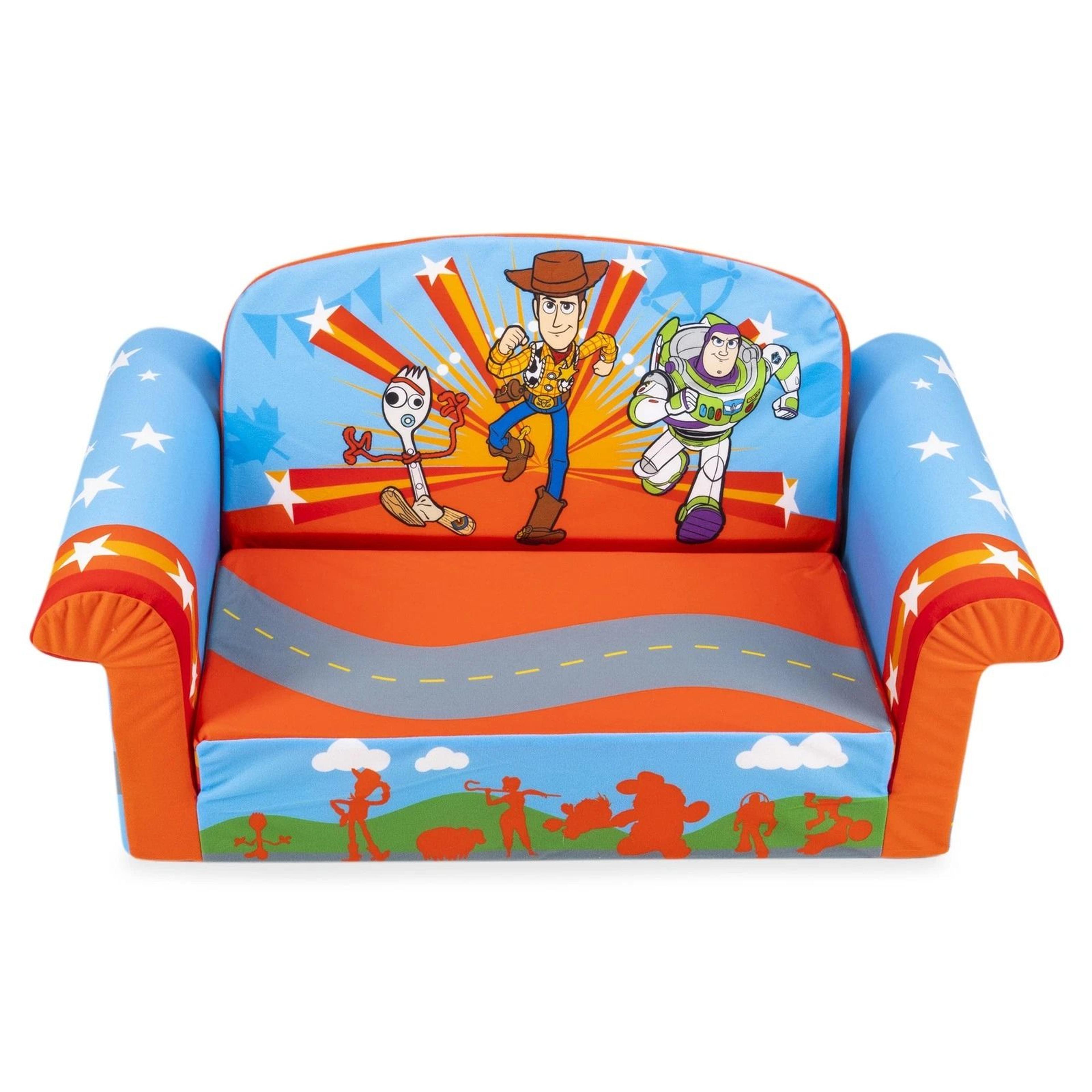 marshmallow furniture kids flip open sofa bed toy story 4 design