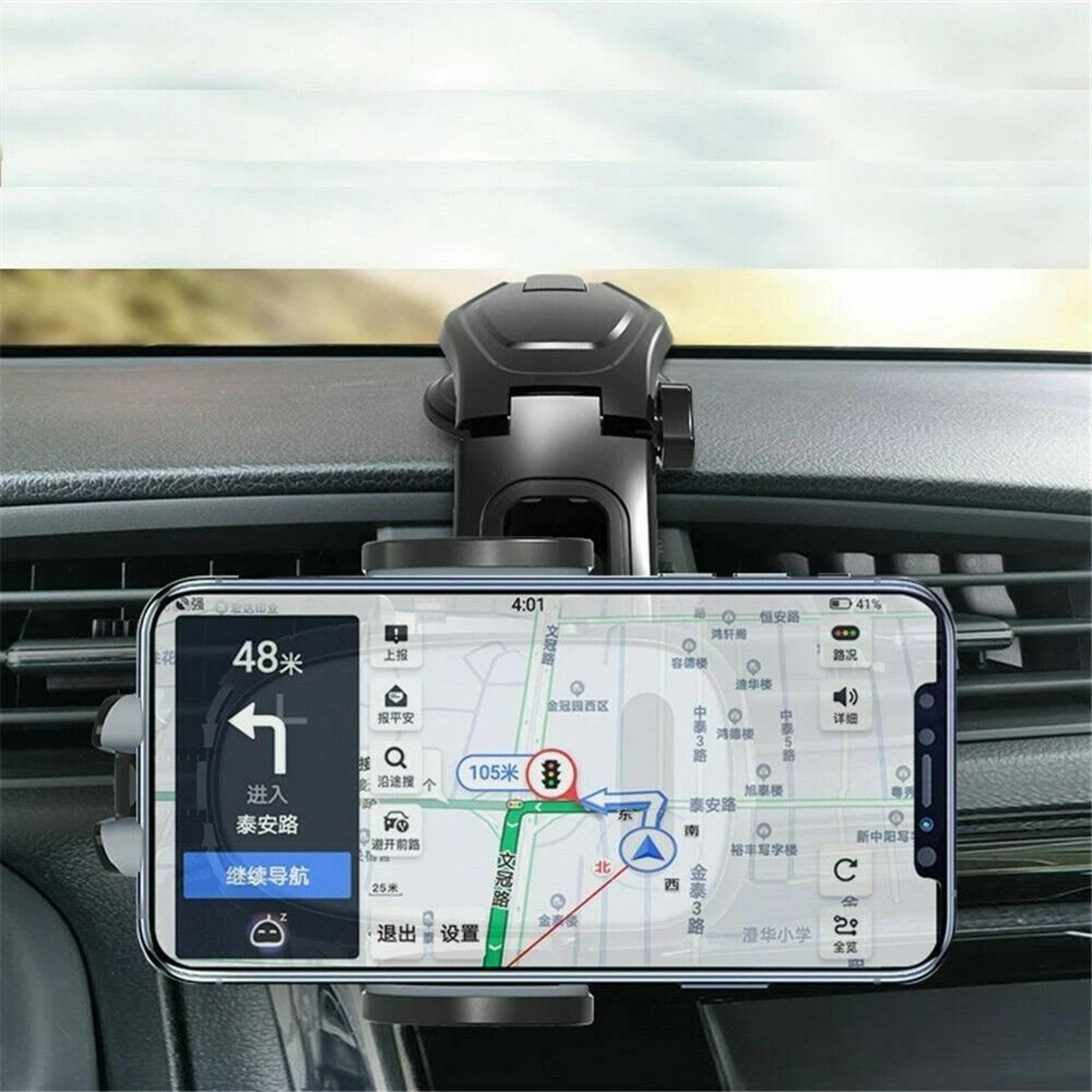 Car Windshield Mount Holder For IPhone Samsung  GPS Devices 7