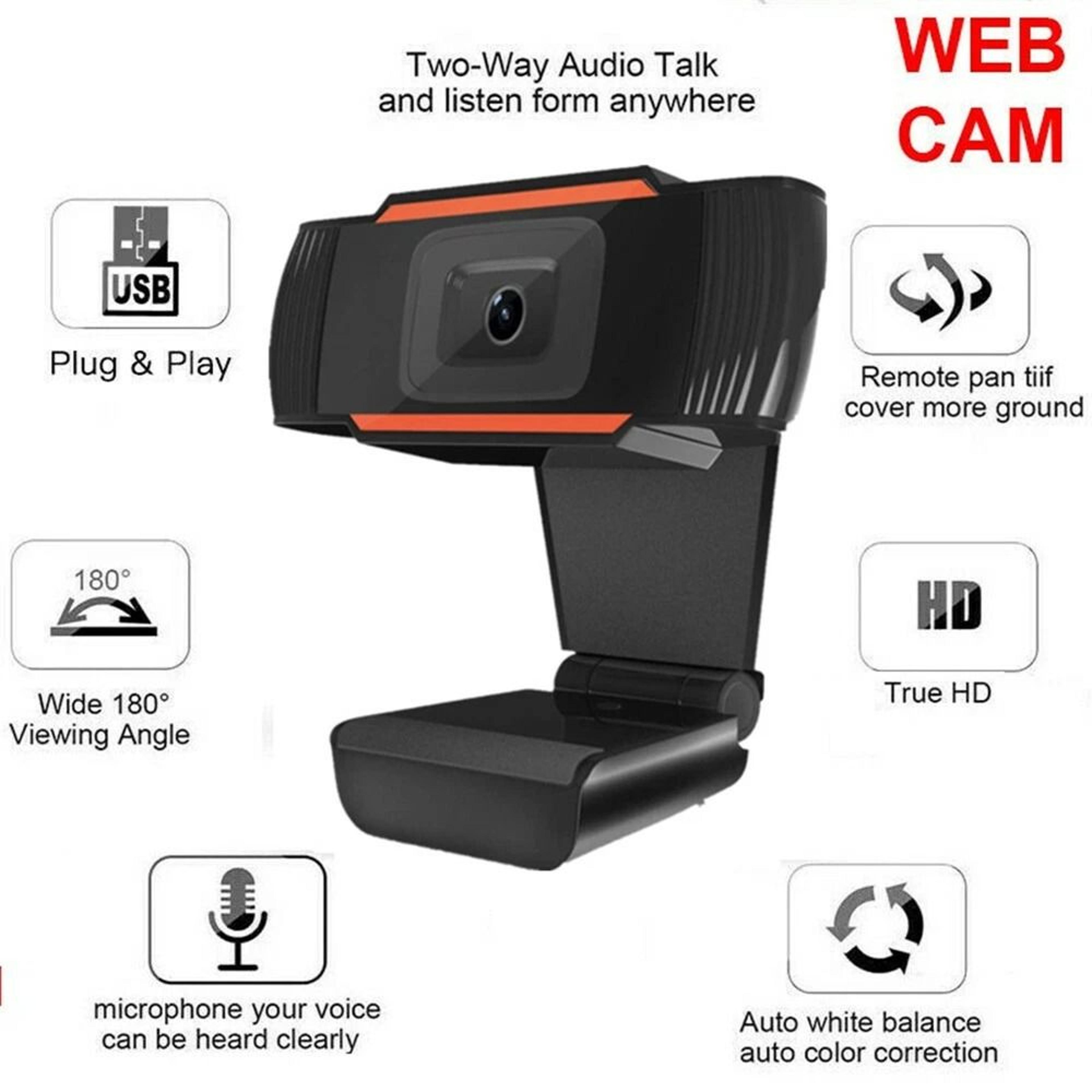 HD Webcam With Microphone Auto Focusing Web Camera For PC Laptop And Desktop 2