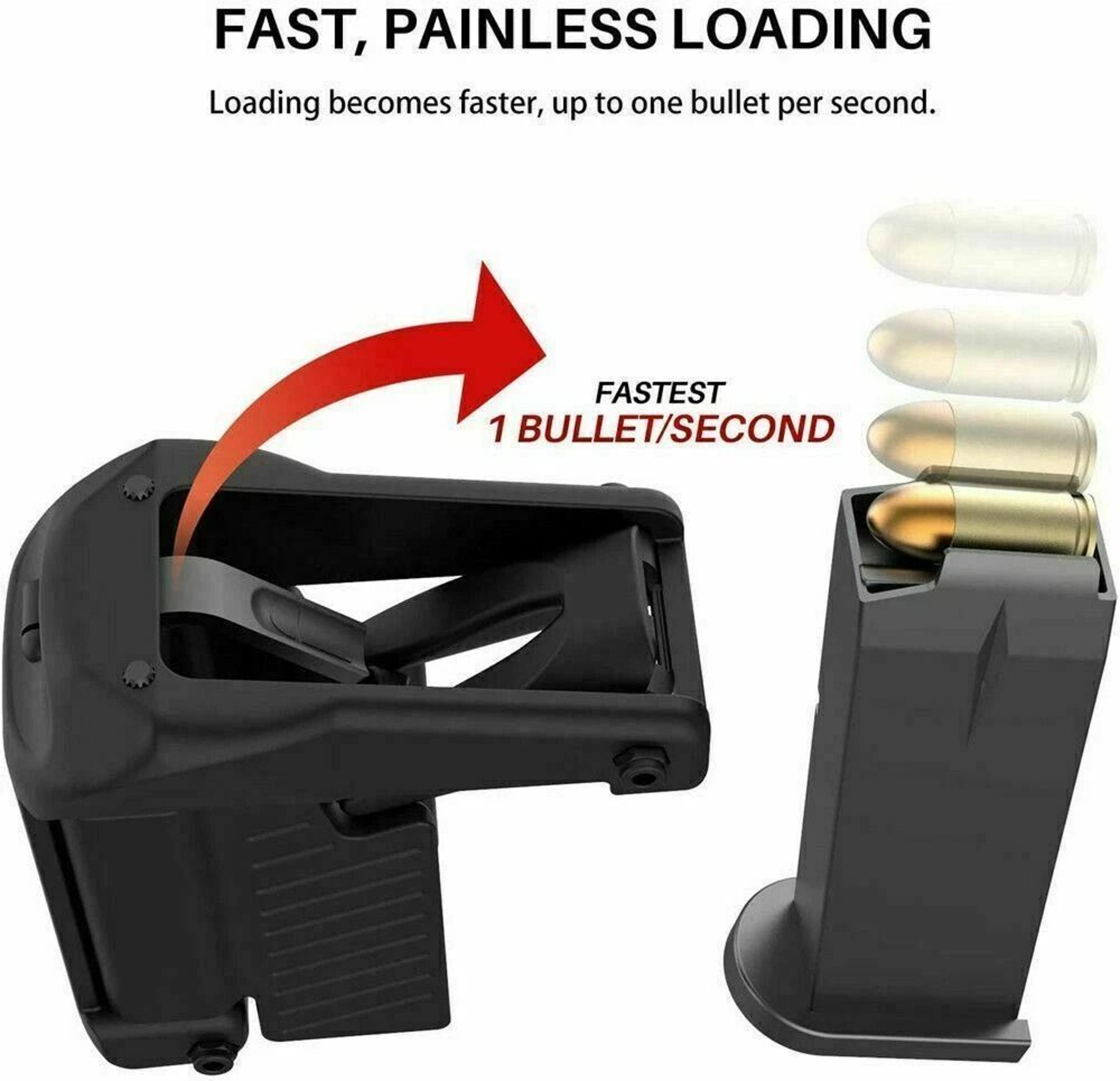 Original Raptor Universal Pistol Speed Loader For ACP Magazines 5