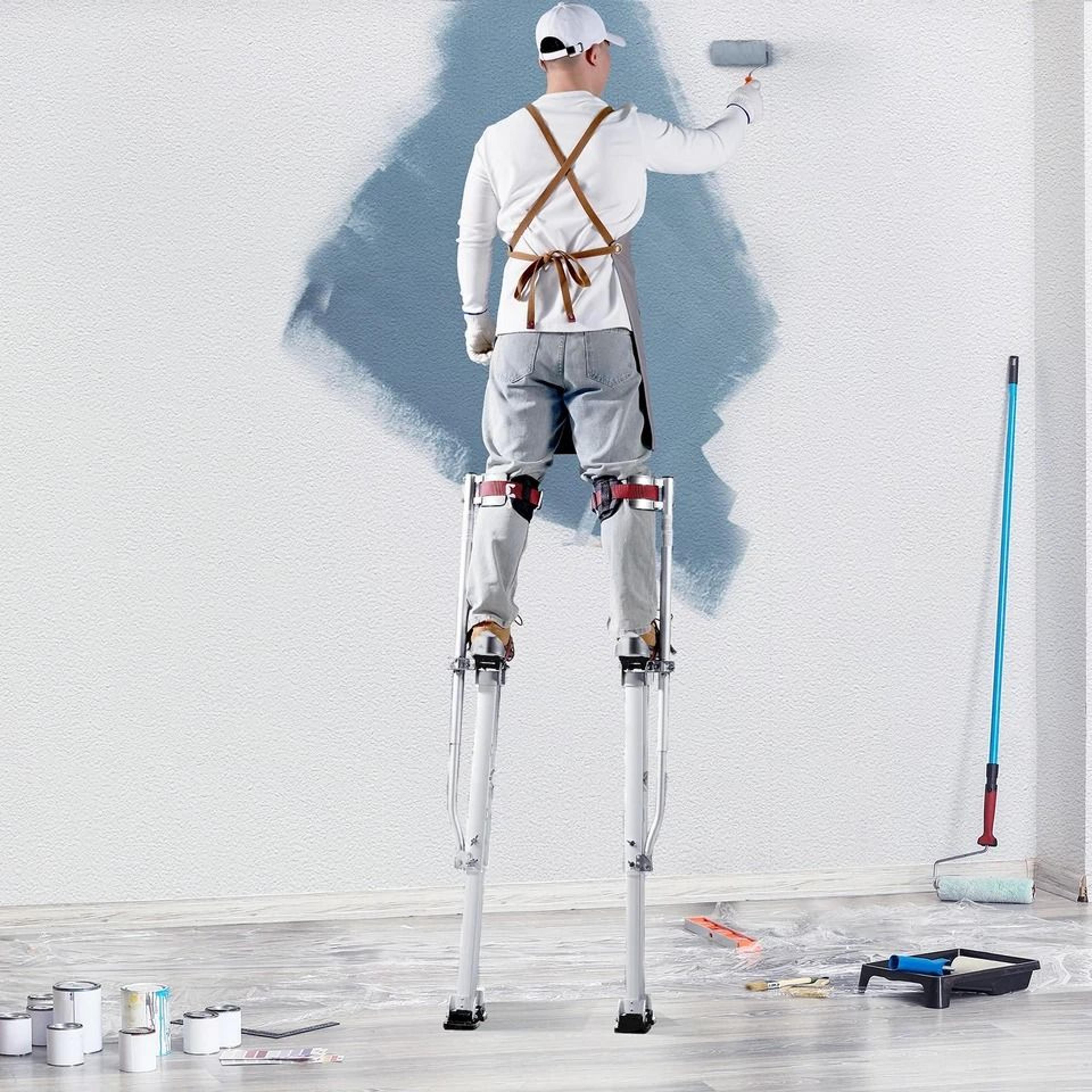 adjustable aluminum alloy drywall stilts for painting & taping