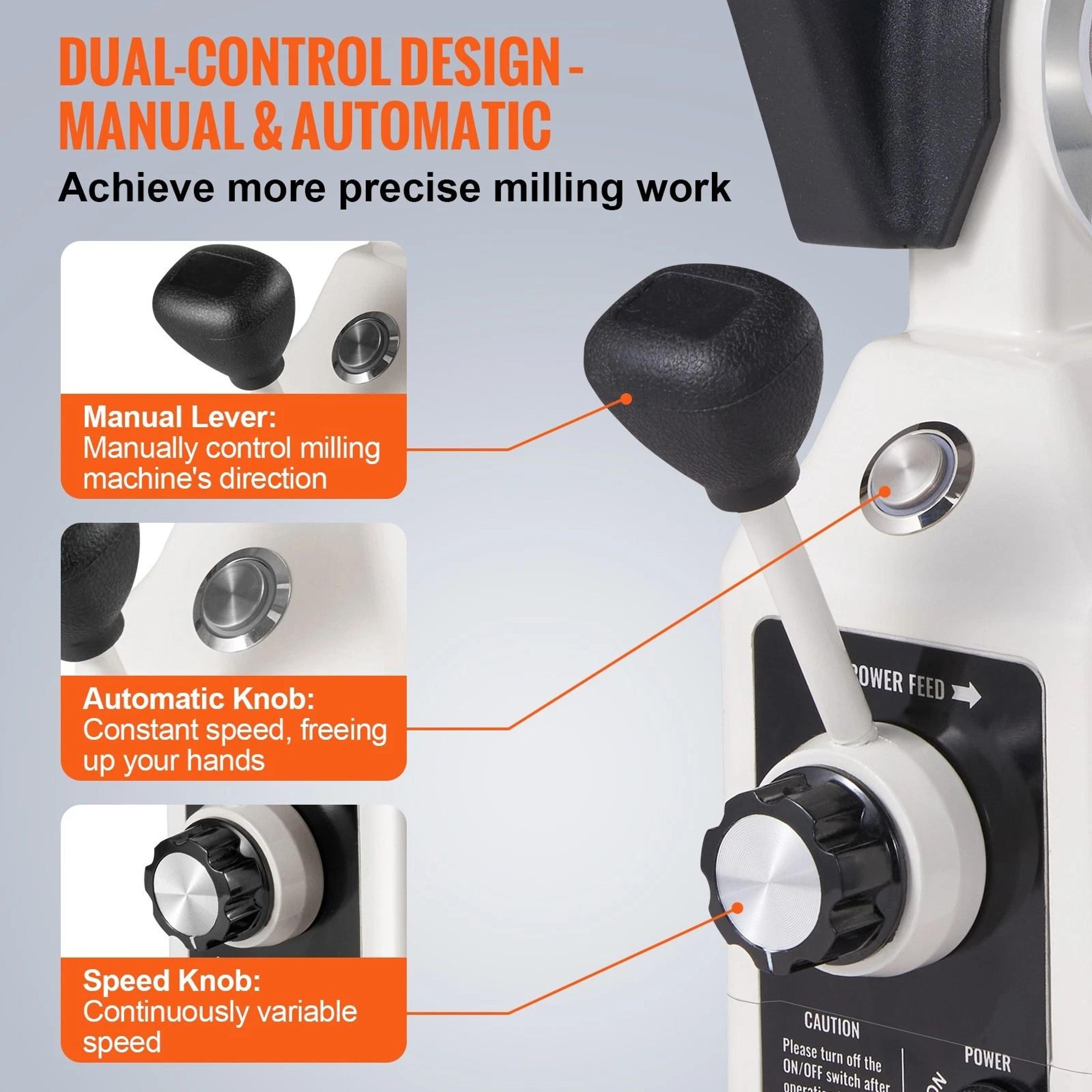 Power Feed X Axis Torque For Bridgeport Type Milling Machines 4