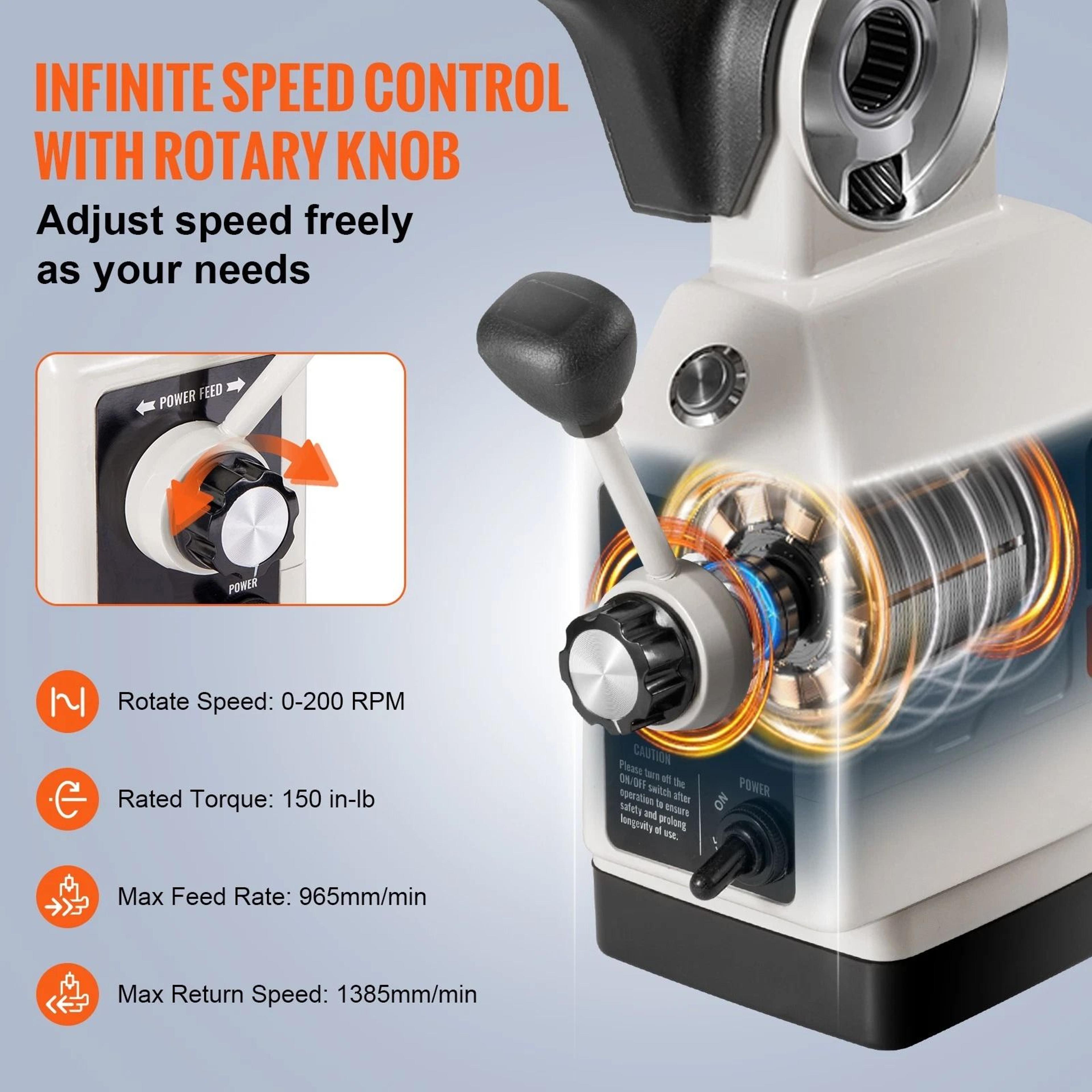 Power Feed X Axis Torque For Bridgeport Type Milling Machines 6