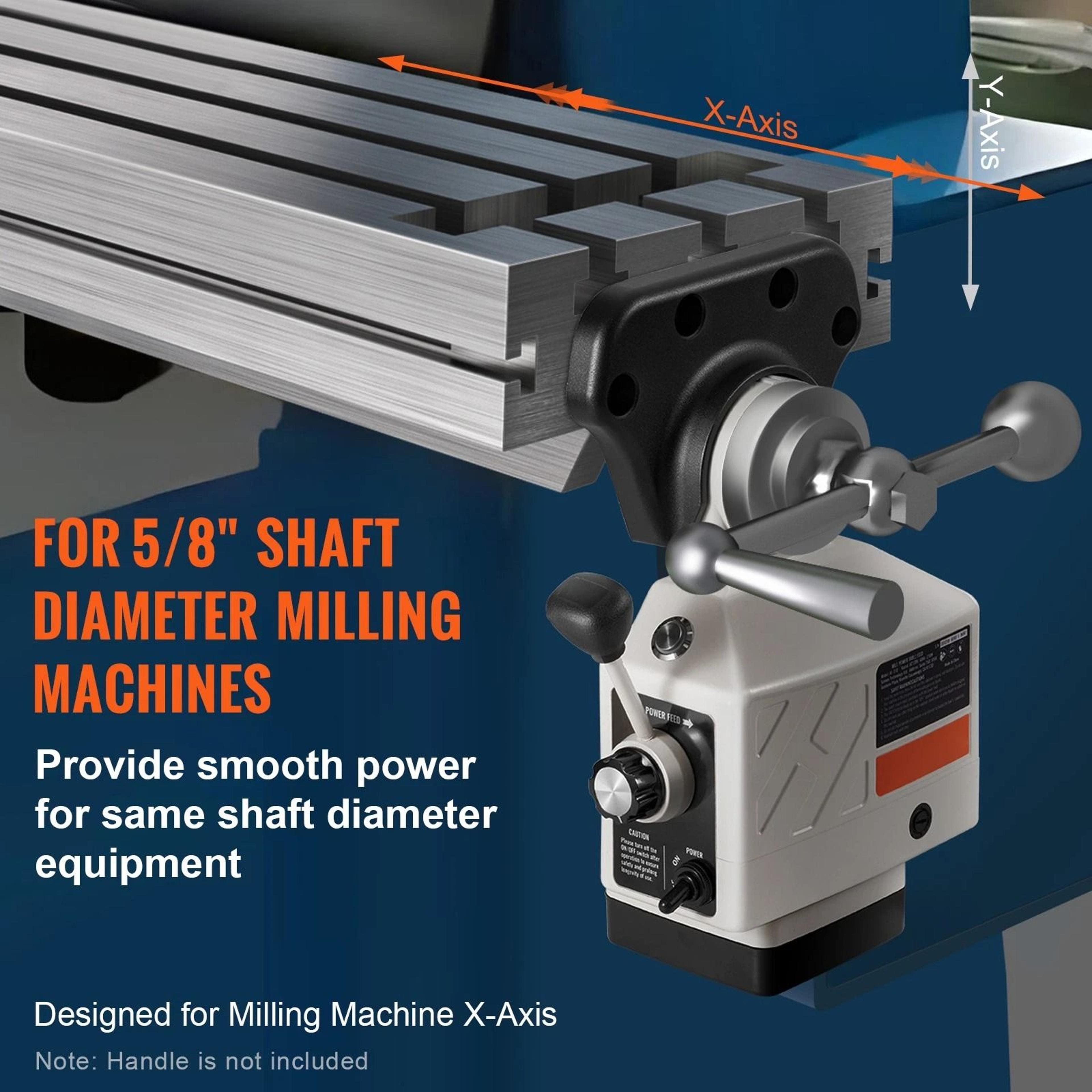 Power Feed X Axis Torque For Bridgeport Type Milling Machines 7