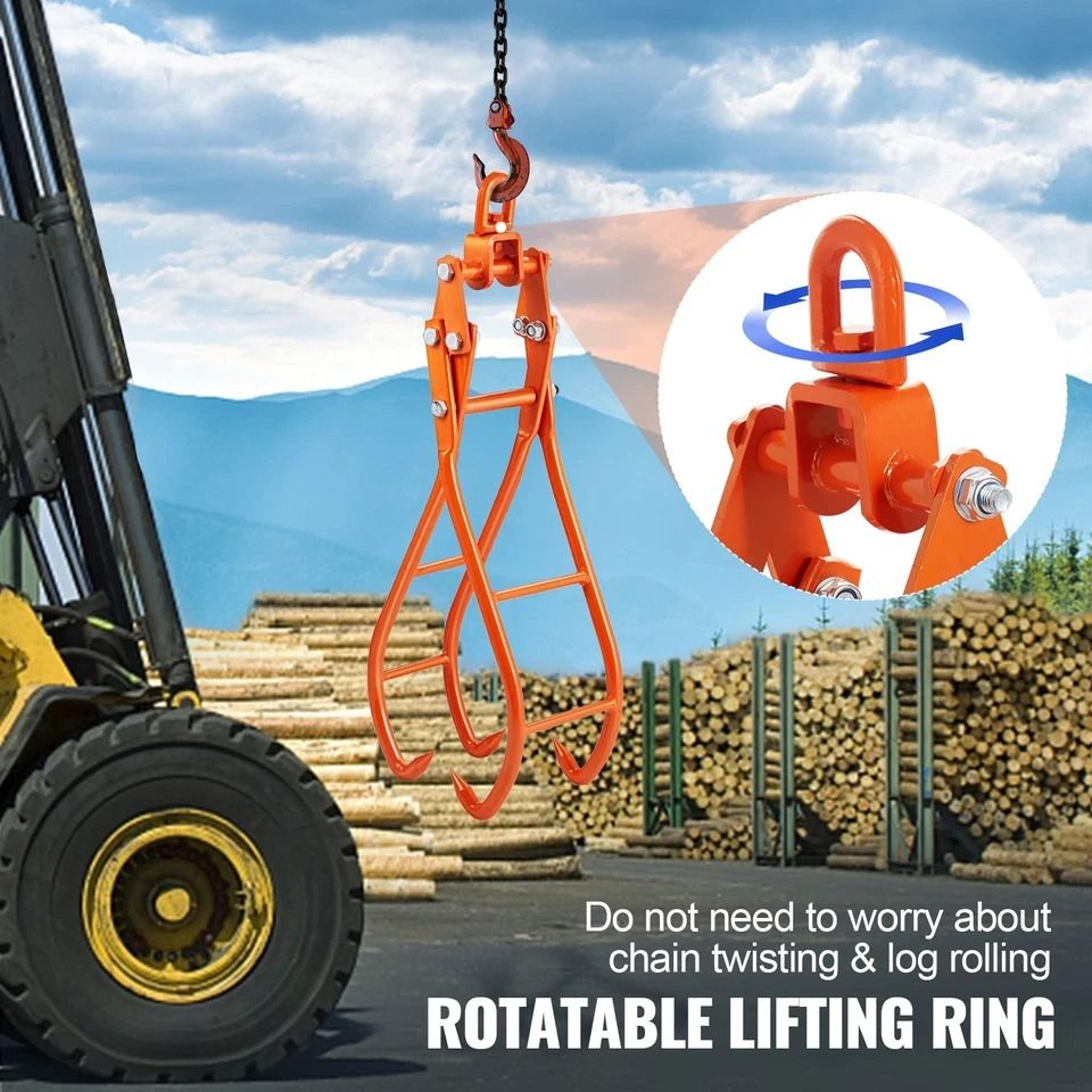 Timber Claw Hook Claw Log Grapple For Logging Tongs 3