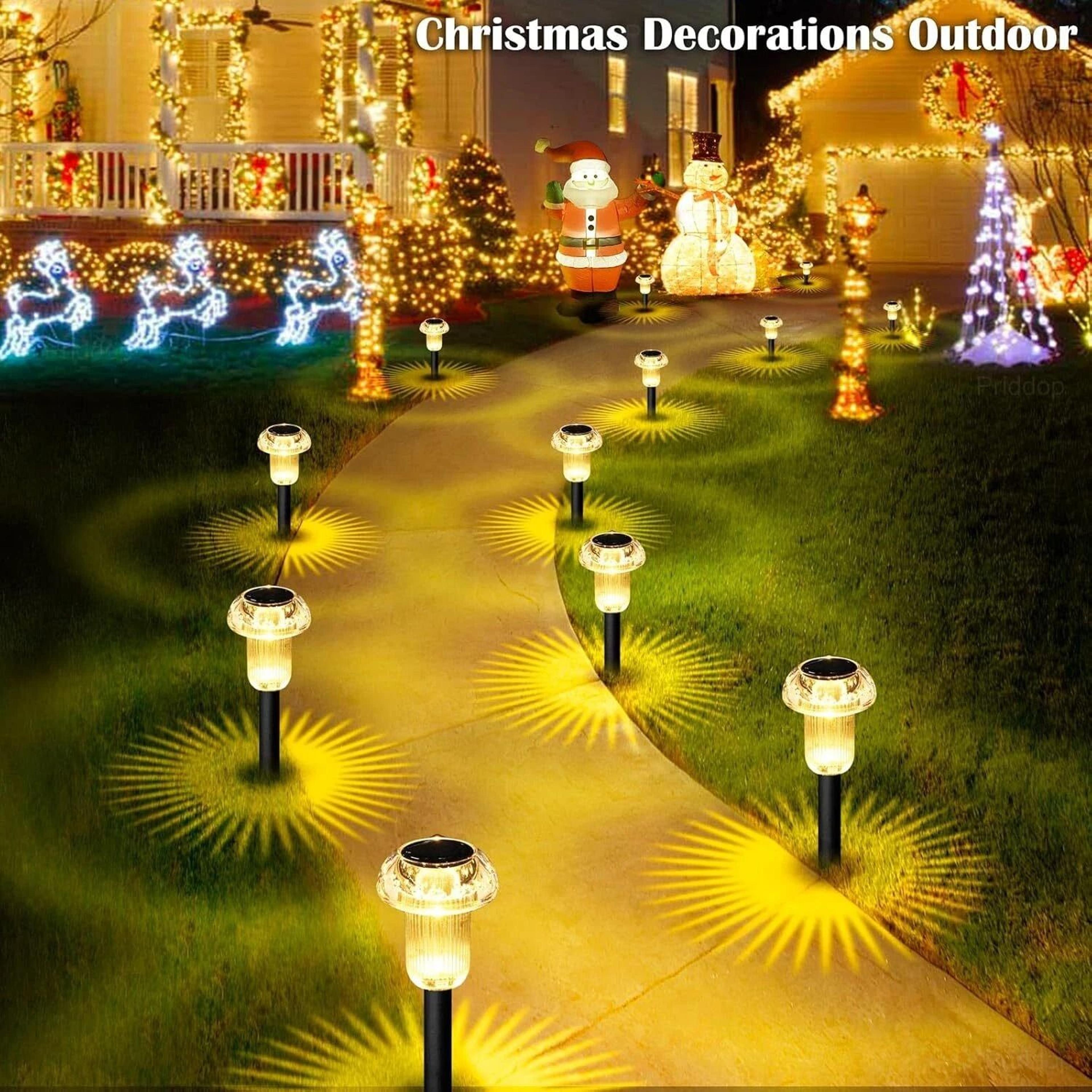 Solar Power Landscape Lights LED Outdoor Garden Yard Pathway Lamps 1