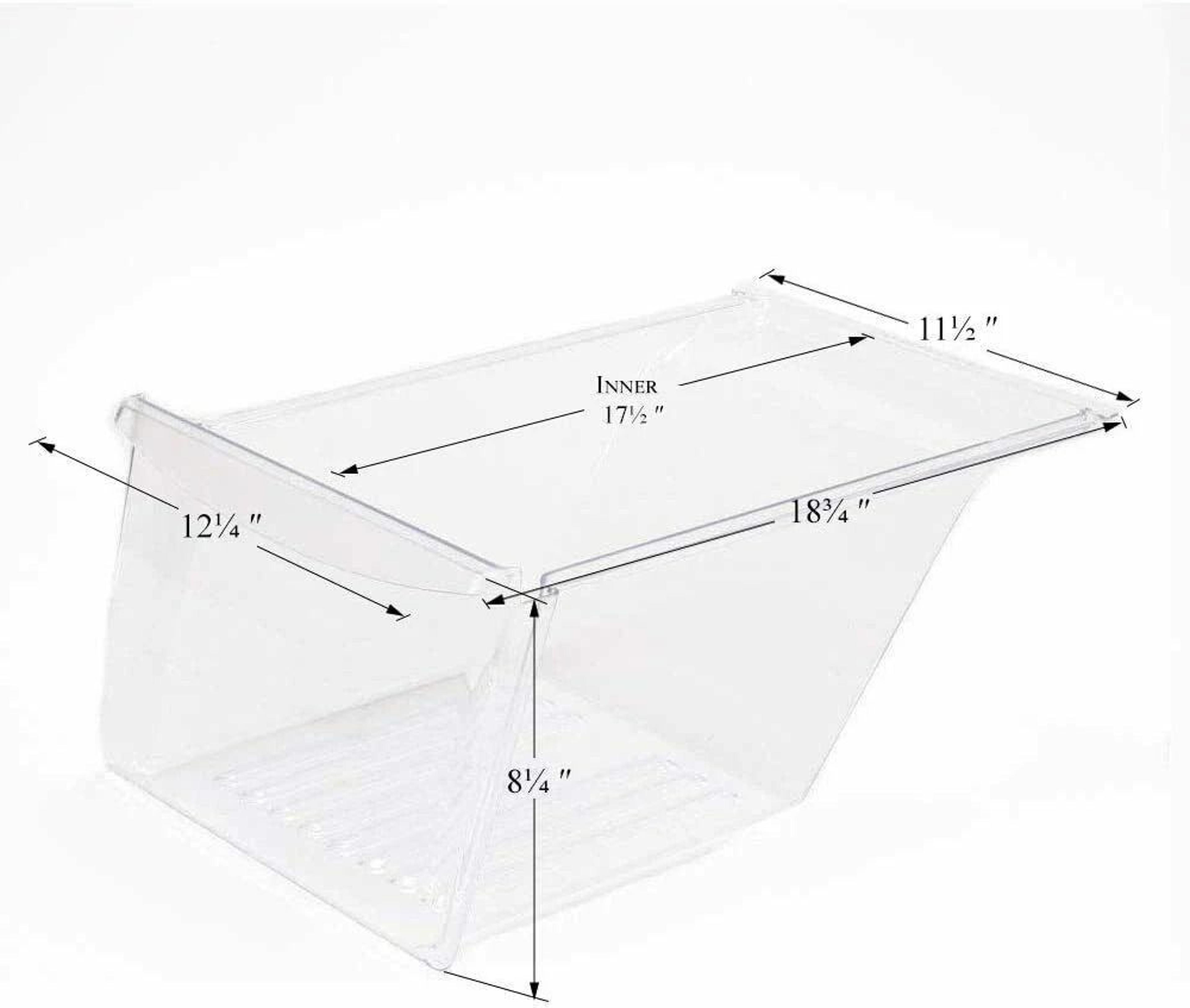 Crisper Pan Bottom Replacement For Frigidaire Kenmore Refrigerator Ideal For Fresh Food Storage 2