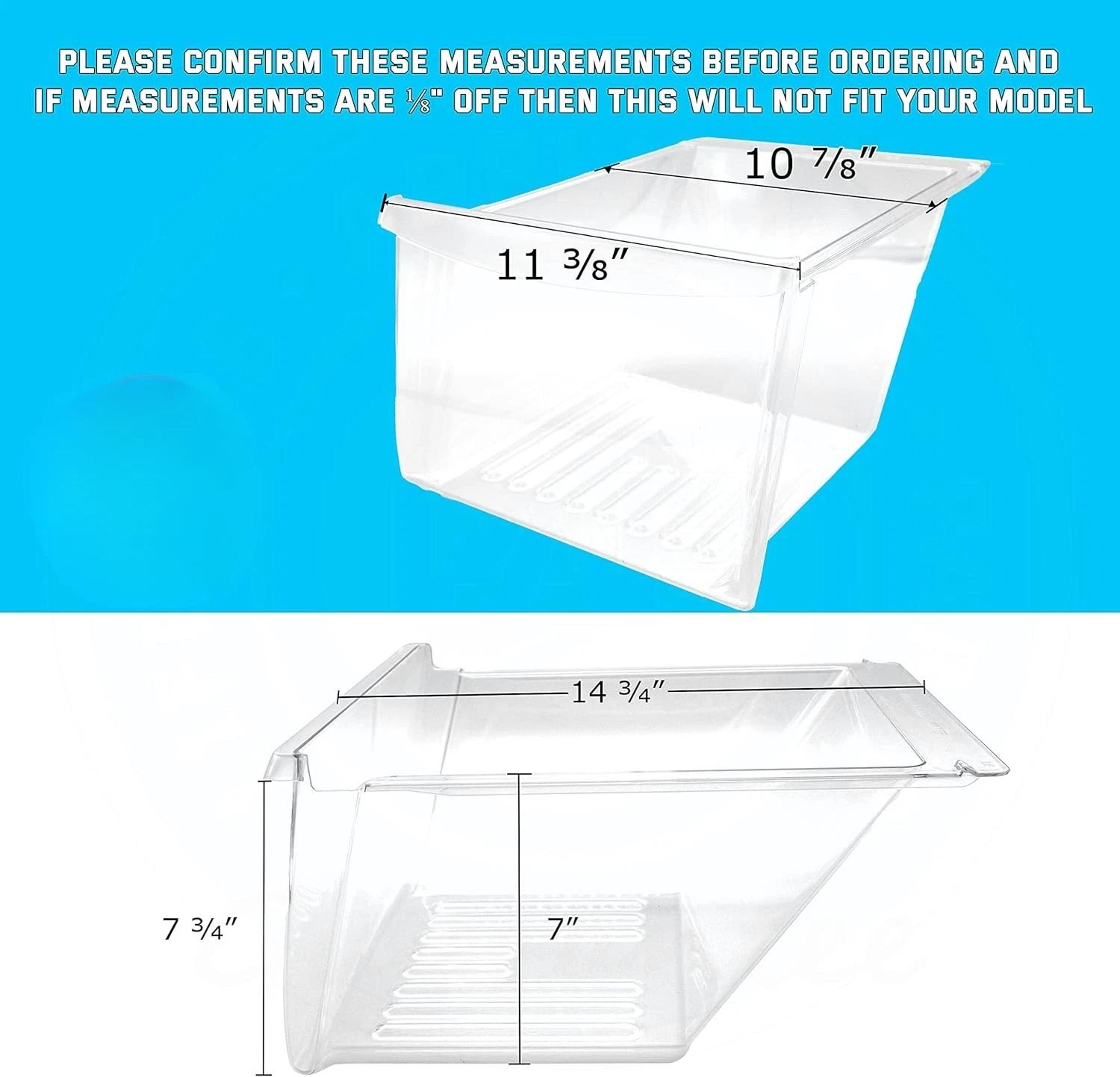 Clear Crisper Drawer Compatible With Frigidaire Refrigerator 4
