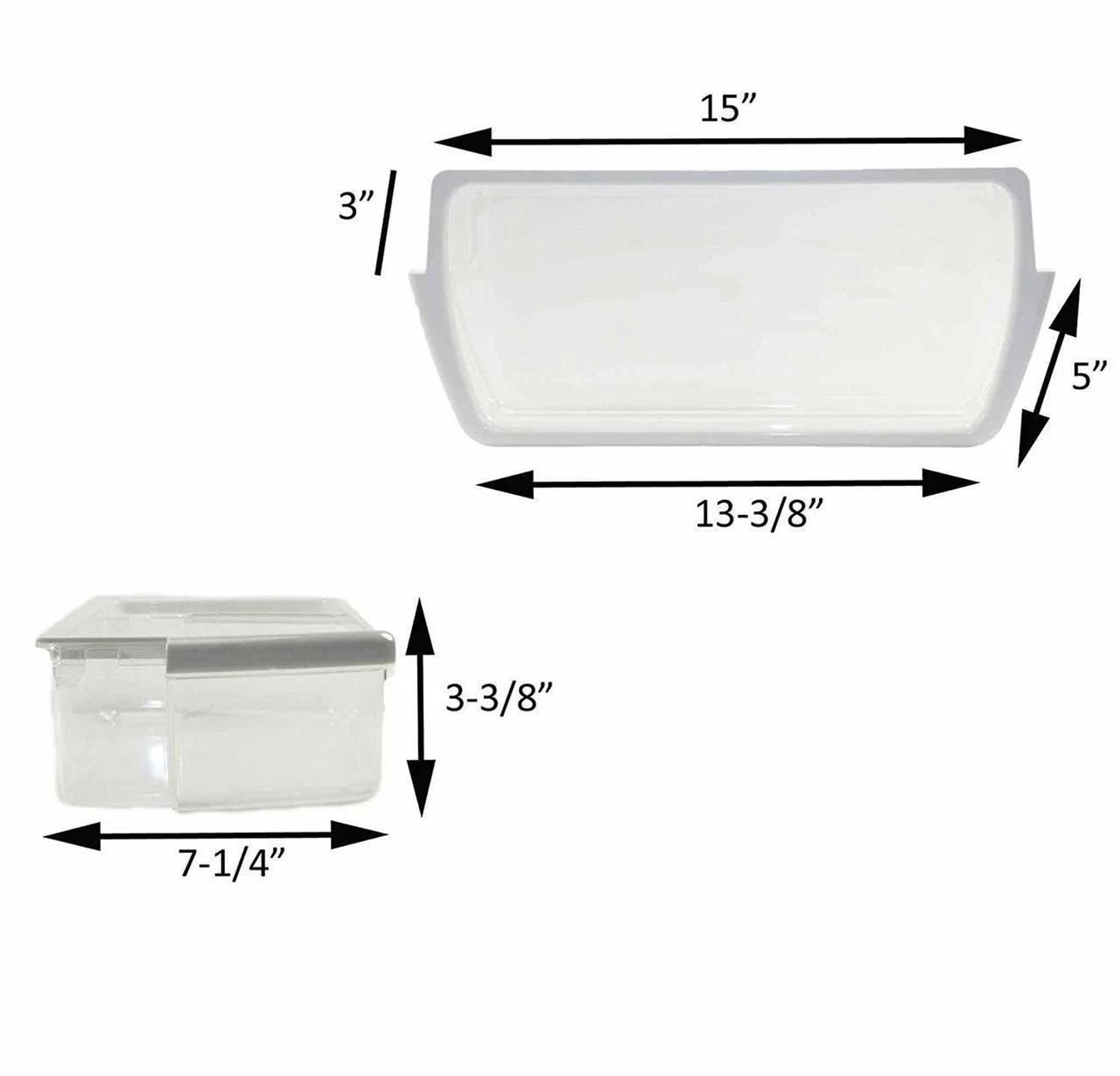 Bin For Whirlpool Refrigerator Replacement Storage Bin Compatible With Whirlpool Models 2