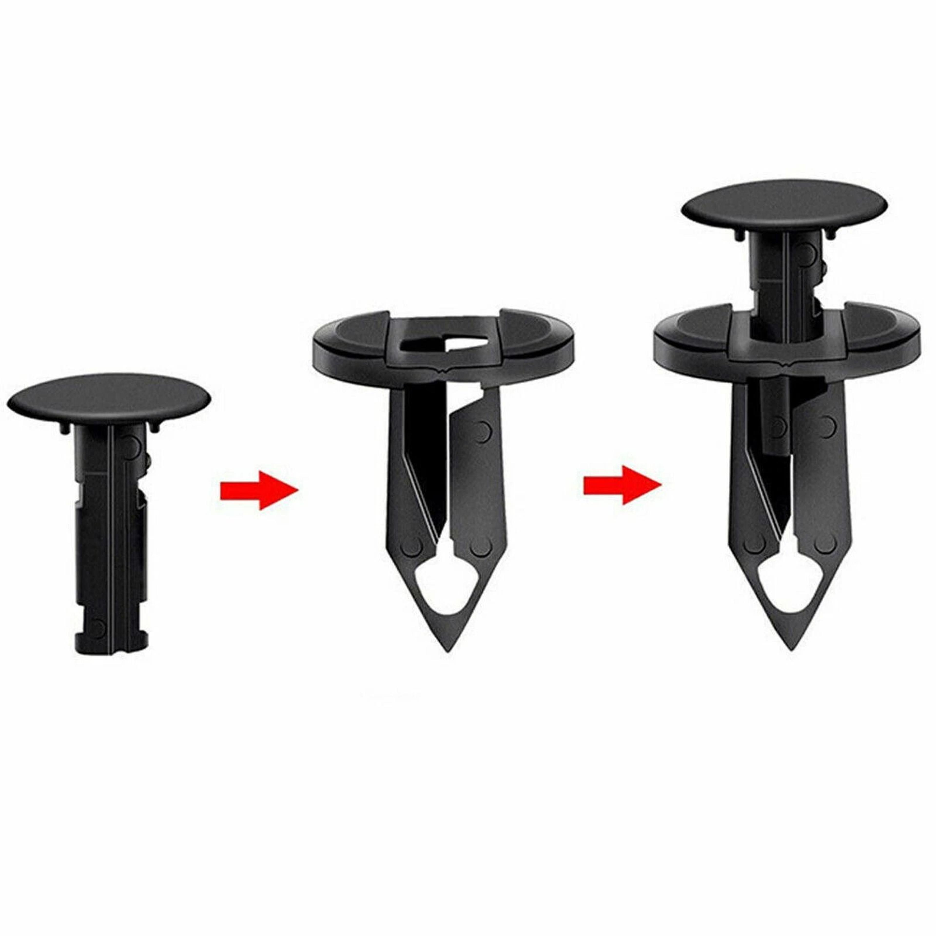 auto bumper clips retainer rivets plastic fasteners for fender & car parts