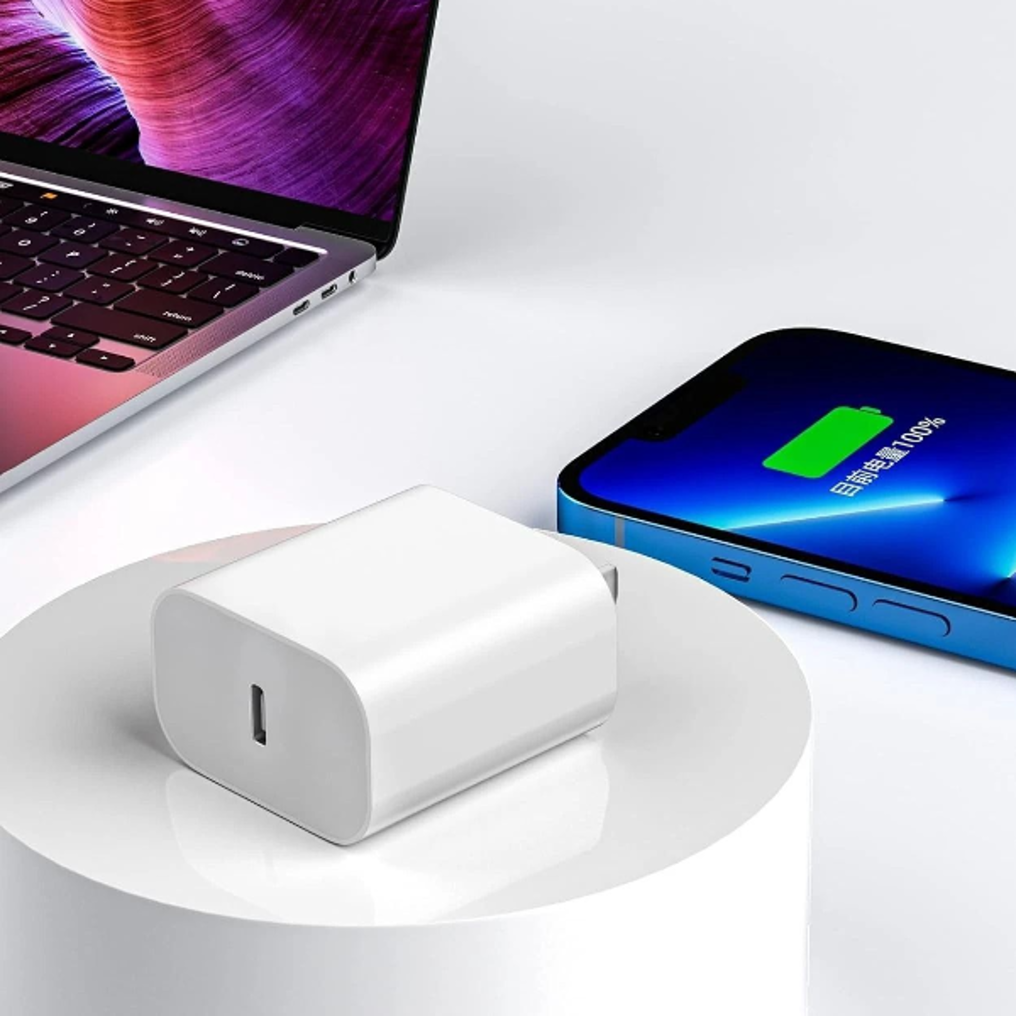 usb type c wall charger block for iphone fast charging adapter lot