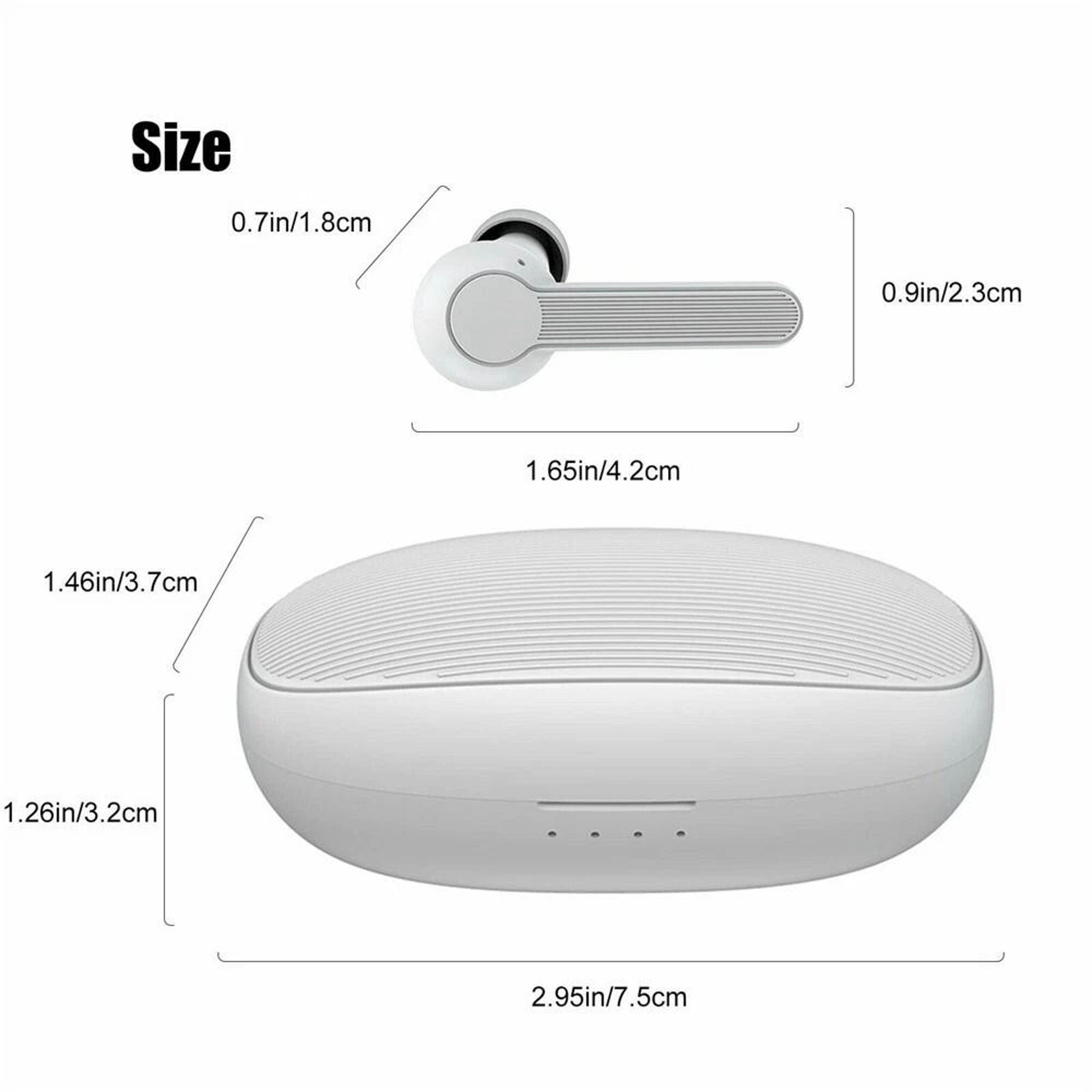 Wireless TWS Bluetooth Earbuds Mini Stereo In Ear Headset For True Wireless Sound 2